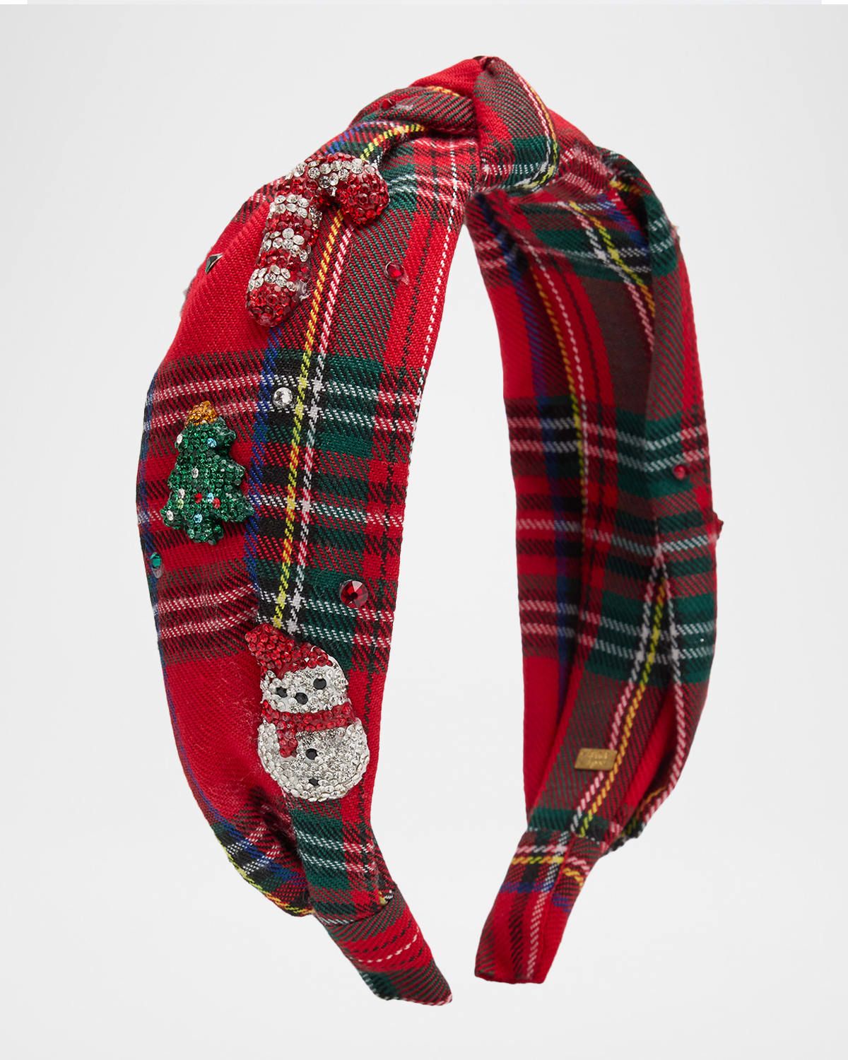 Girl & apos;s Tartan Knotted Headband