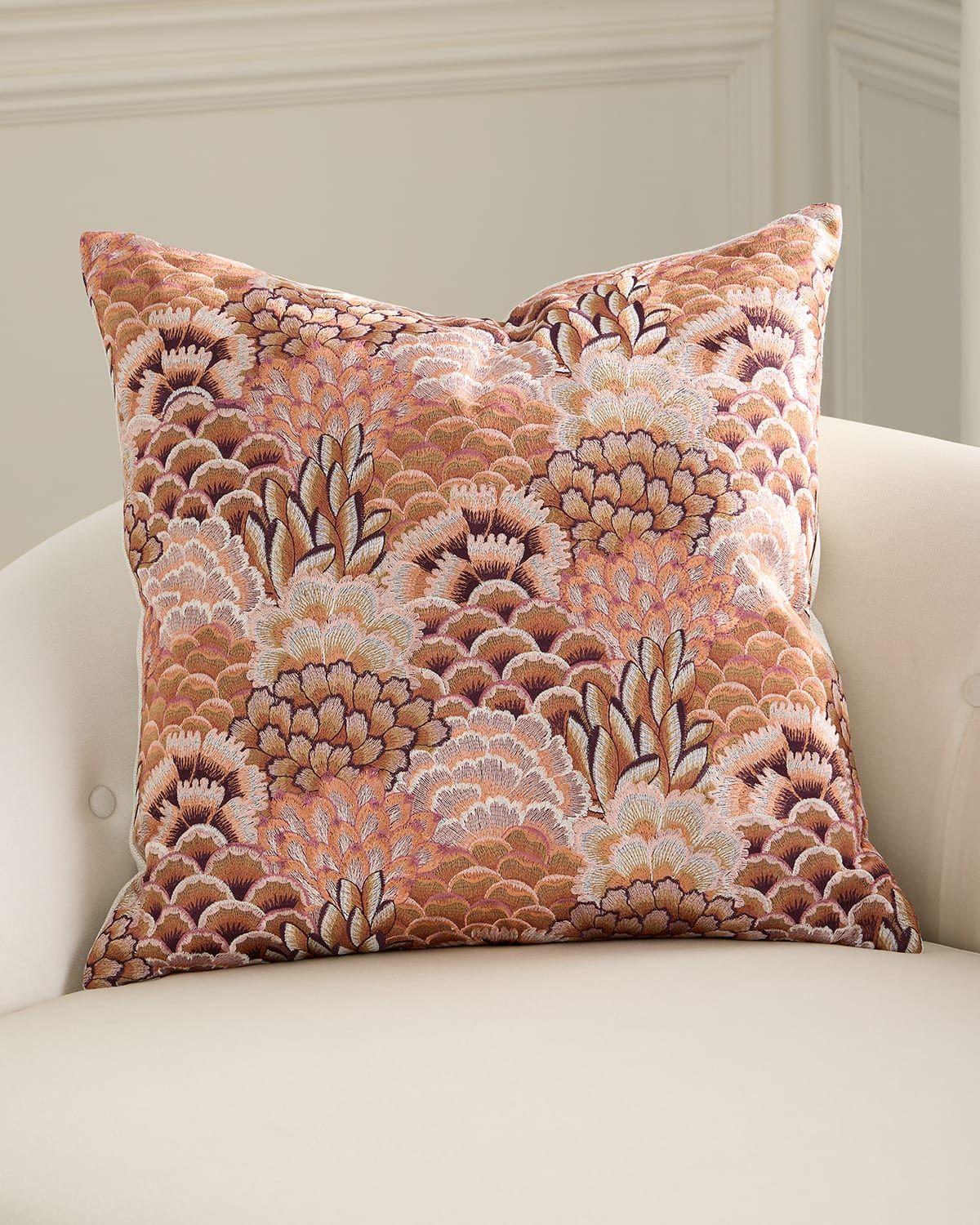 Milla Embroidered Pillow
