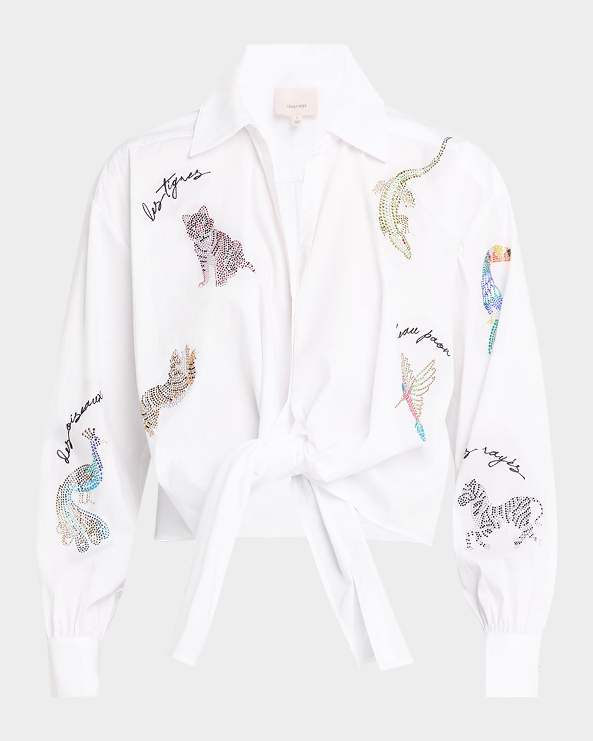 Mariana Rhinestone Jungle Top