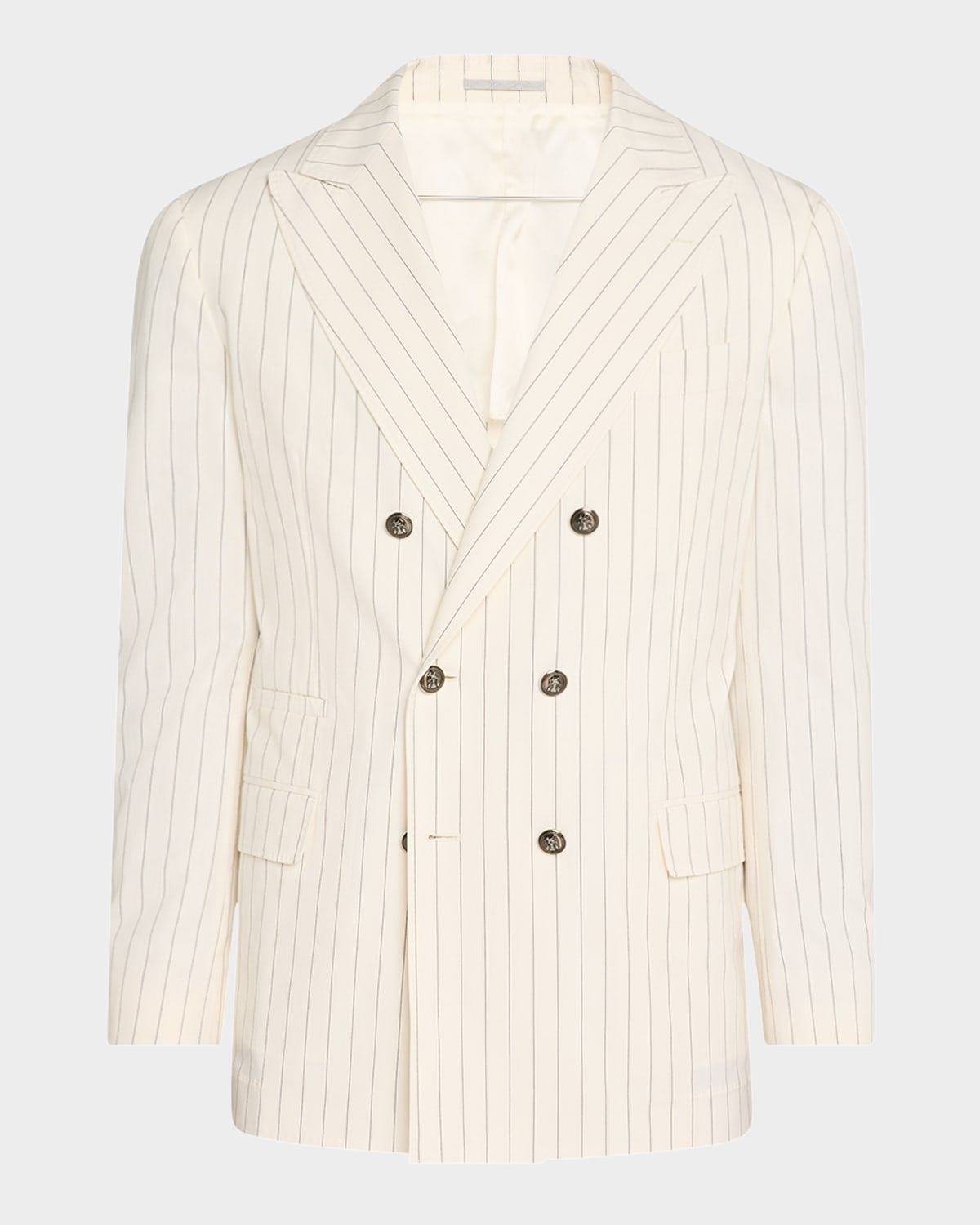 Men & apos;s Double-Breasted Pinstripe Sport Coat