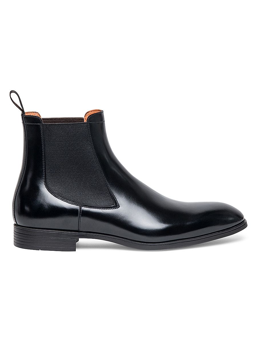 Men's Destoxify Leather Chelsea Boots - Black - Size 9