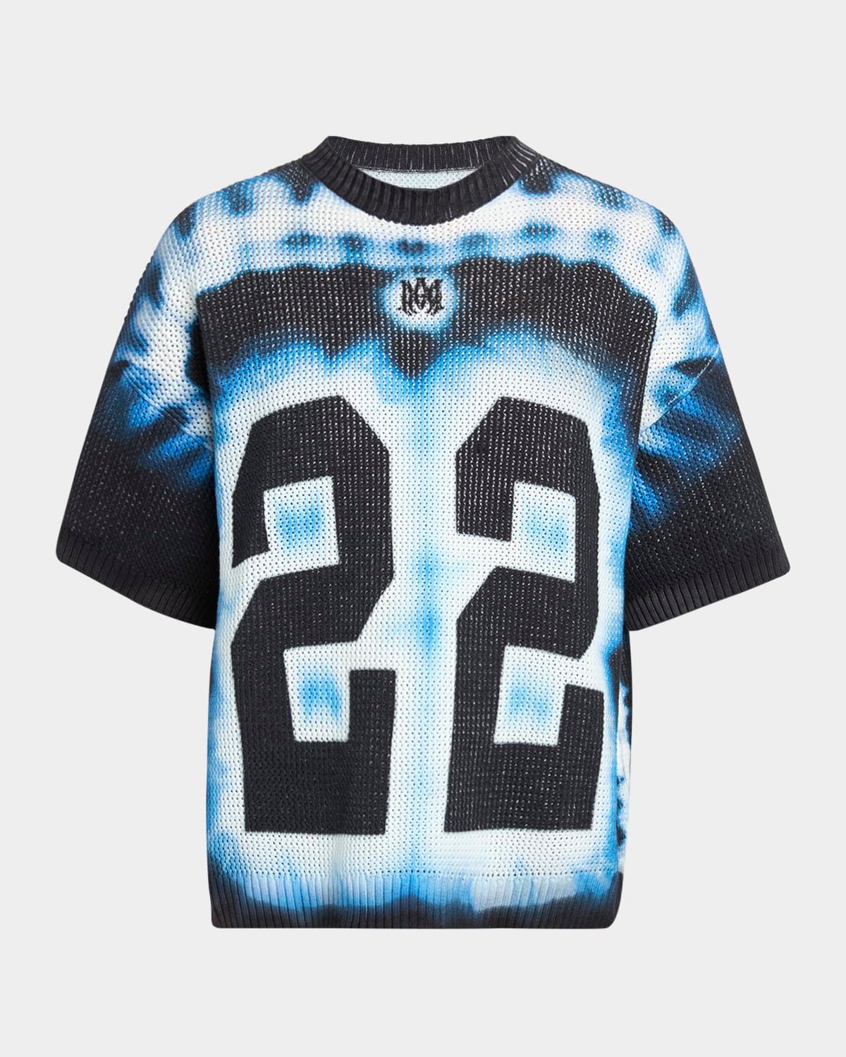 Men & apos;s 22 Tie-Dye Knit T-Shirt