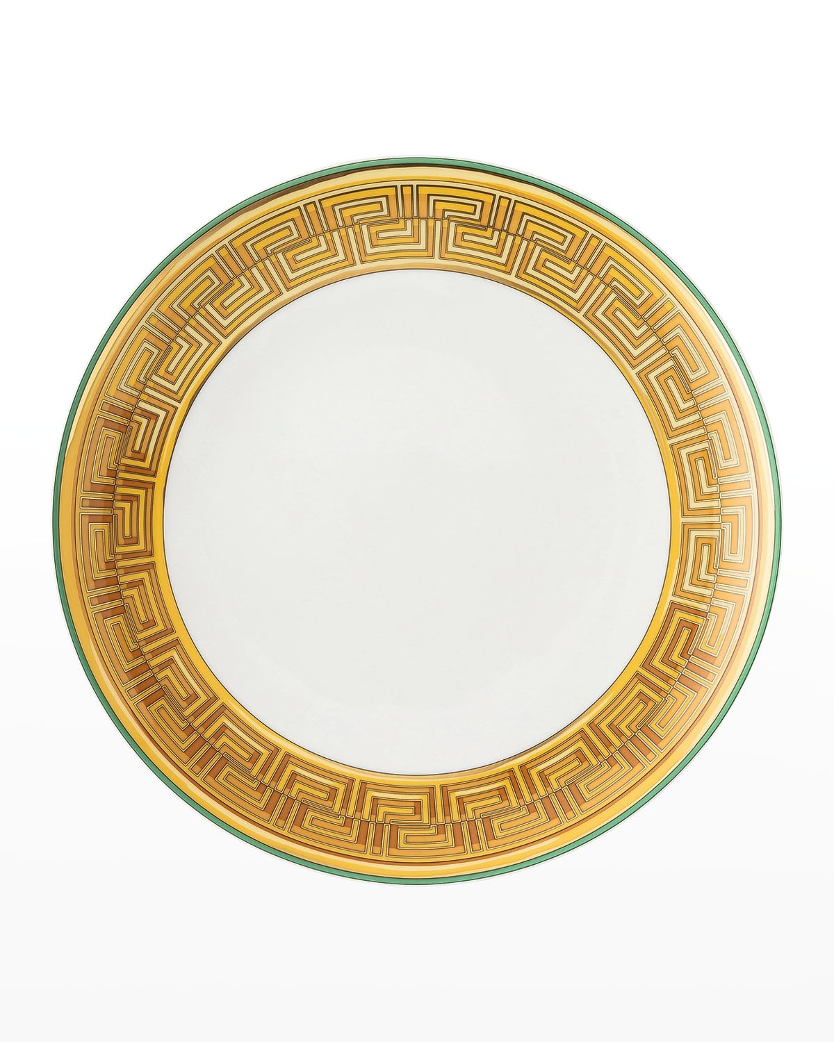 Medusa Amplified Green Coin Dinner Plate