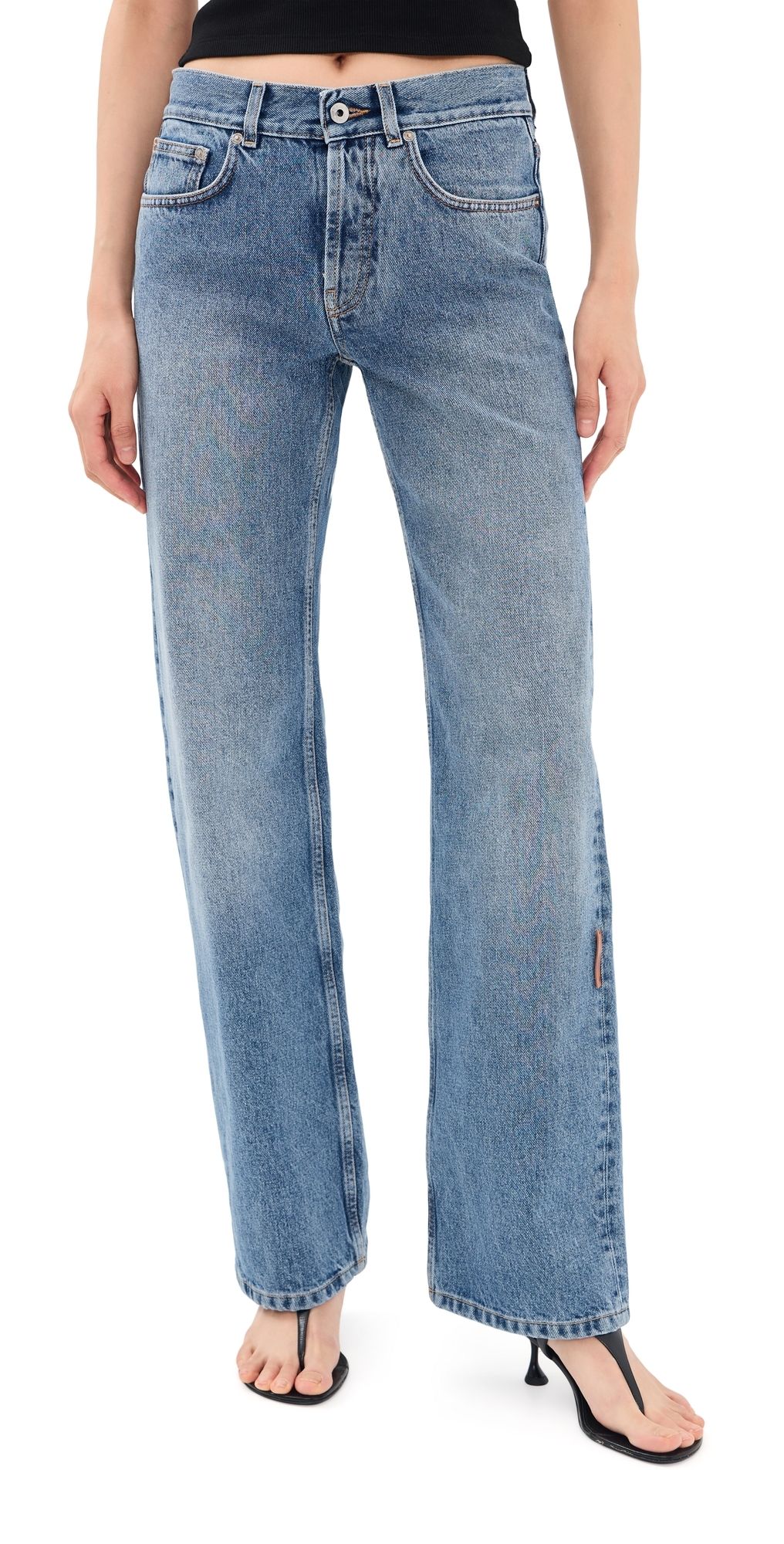 Off-White Susy Jeans Light Medium Blue 29