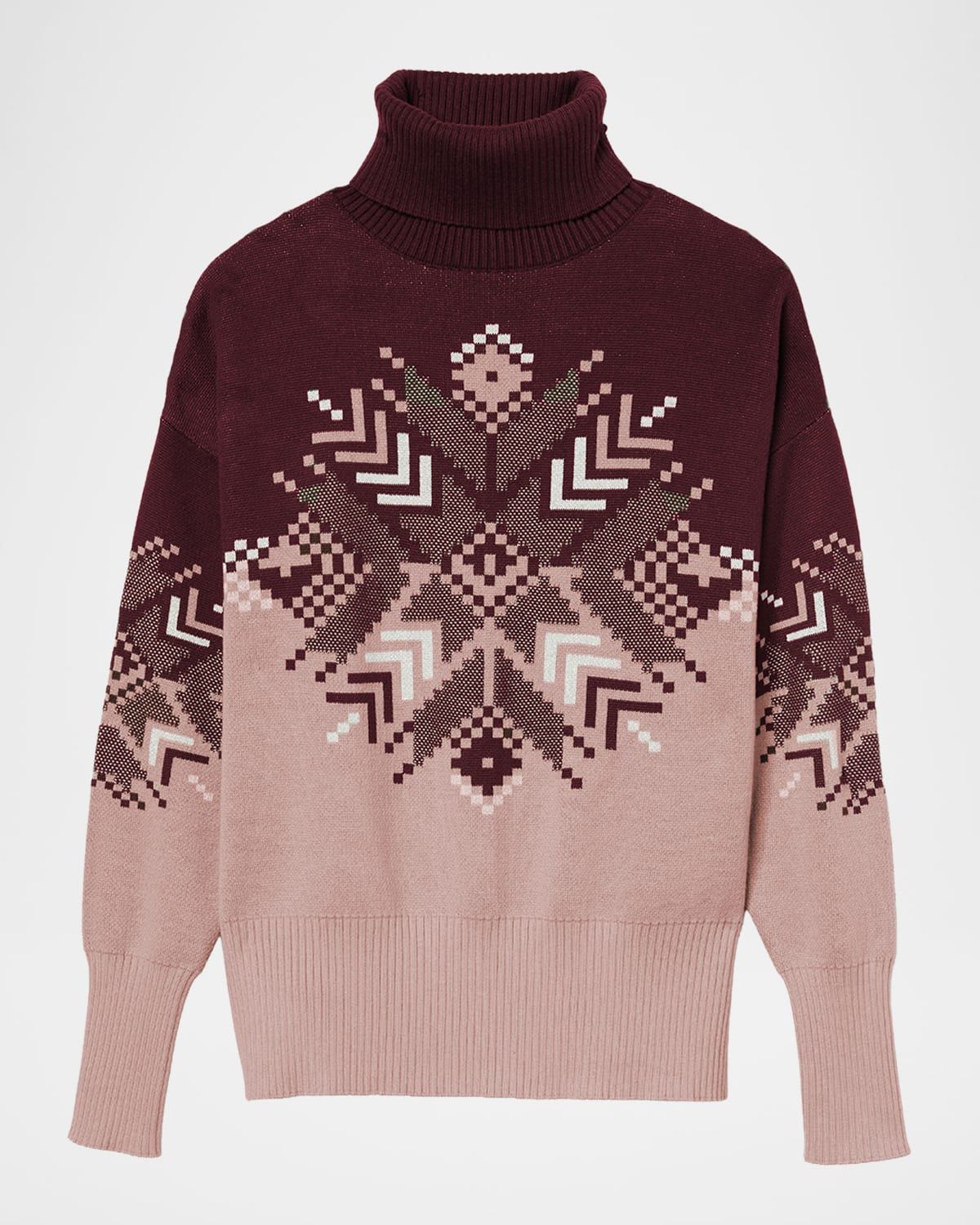 Snowflake Ellis Turtleneck Sweater