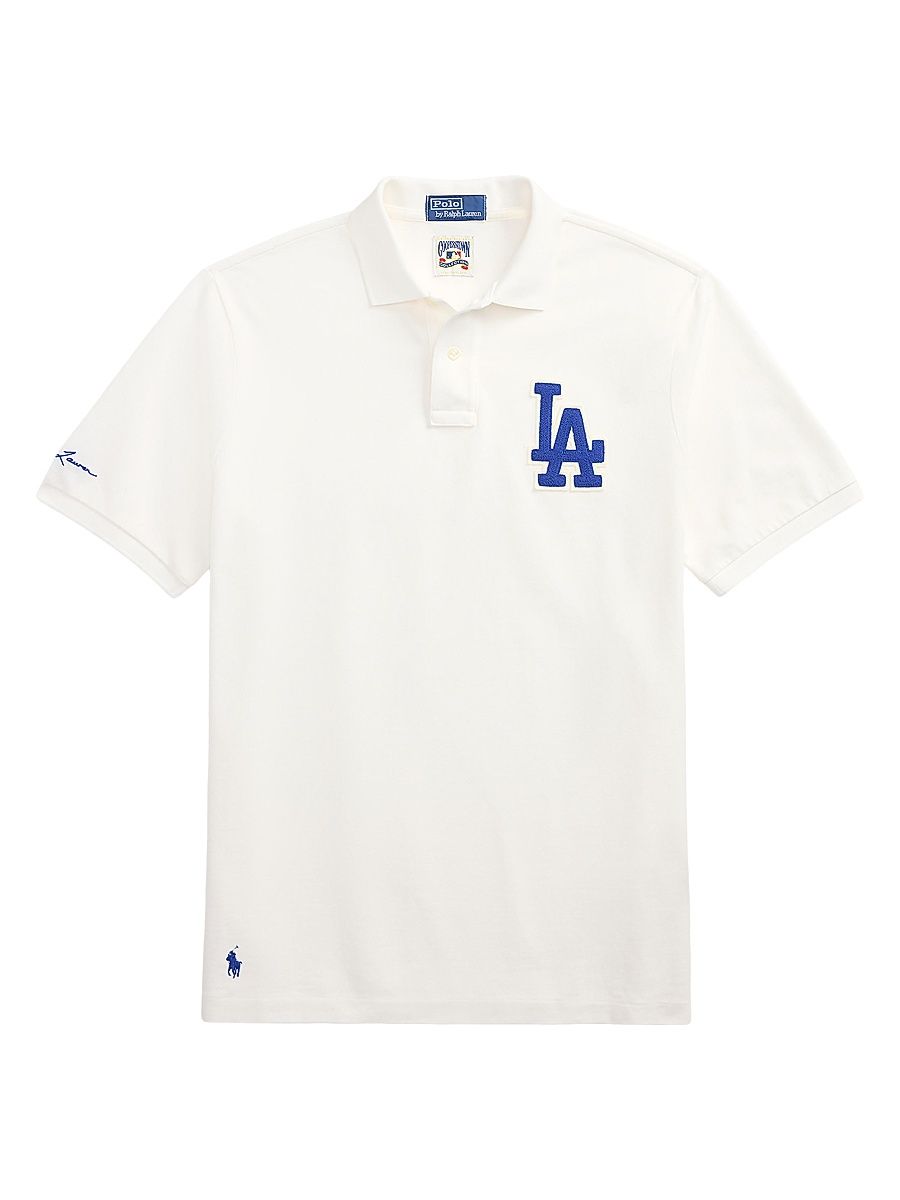 Men's Dodgers Polo Shirt - Deckwash White - Size XXL