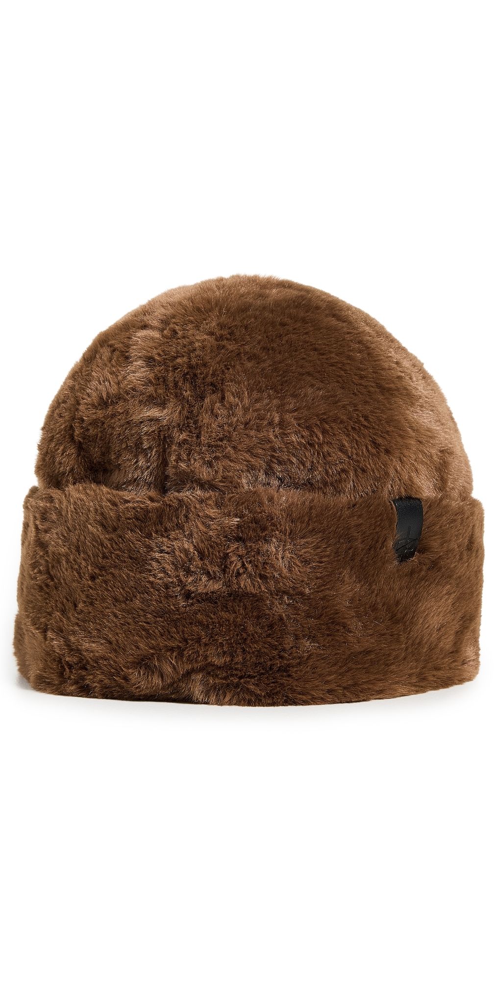 rag & bone Kennedy Faux Fur Hat Espresso S/M