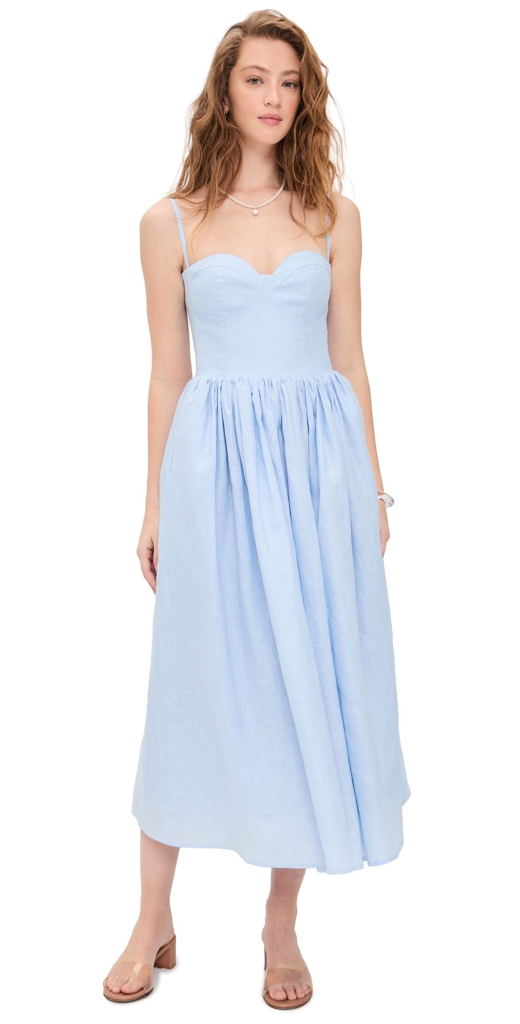 Prime of Lime Catalina Dress Celeste XS