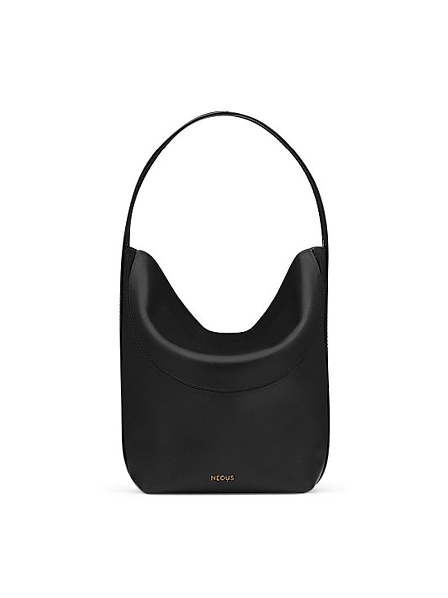 Women's Pavo 1.0 Leather Bucket Bag - Black