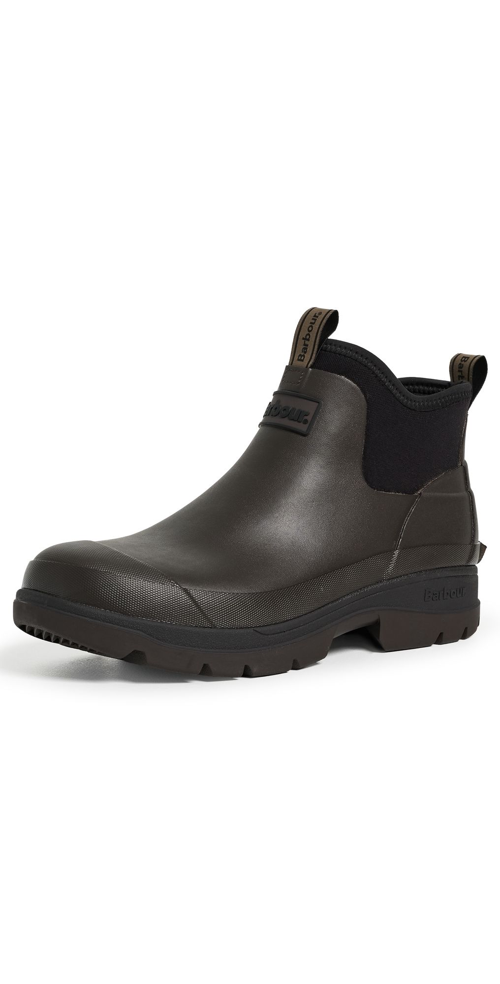 Barbour Ridge Welly Boots Dark Brown 8