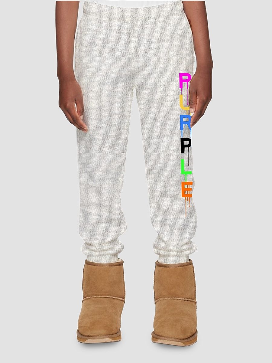 Little Boy's & Boy's Logo Fleece Jogger Sweatpants - Heather - Size 4