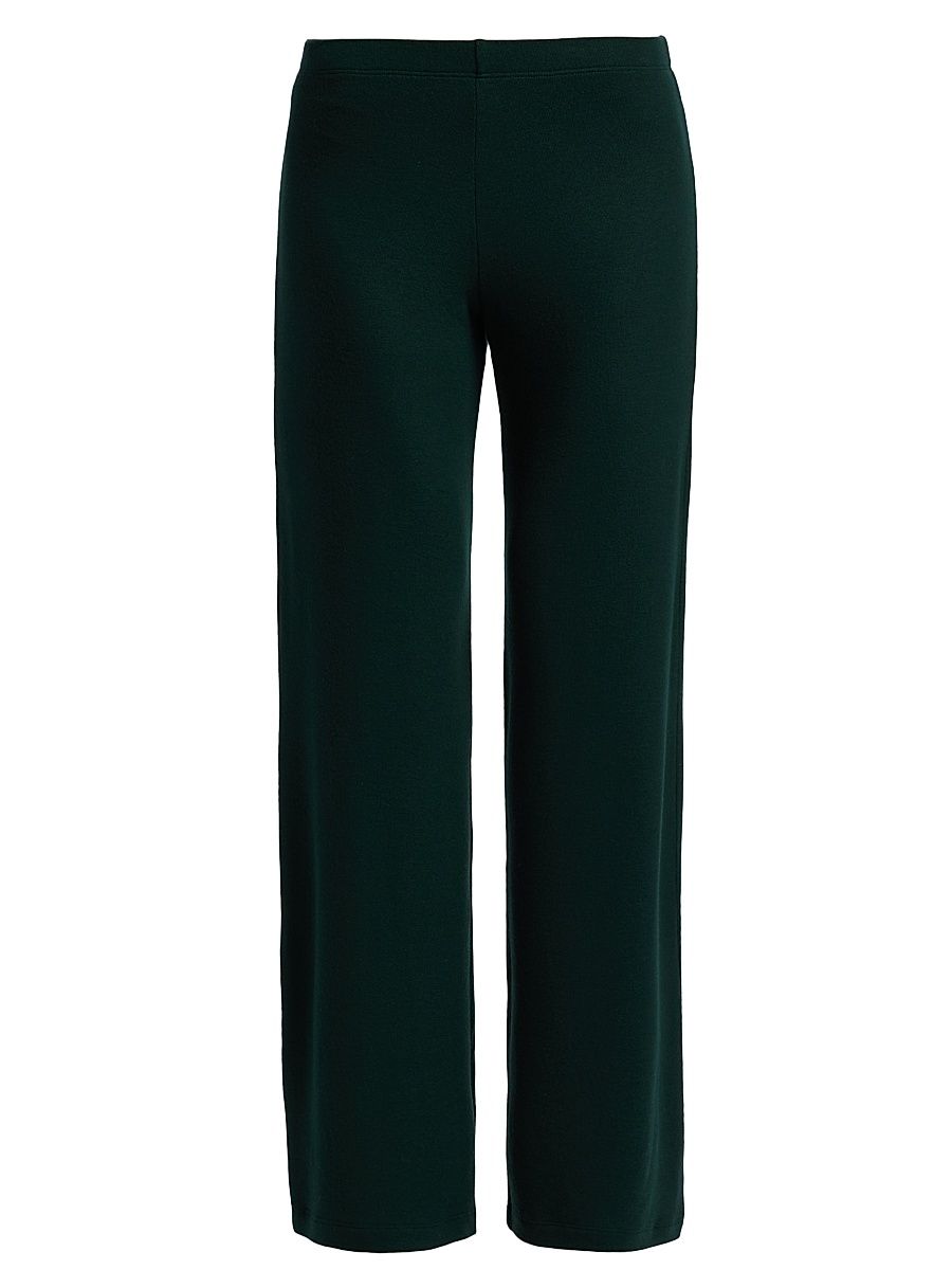 Women's Lauren Wide-Leg Pants - Emerald - Size XL