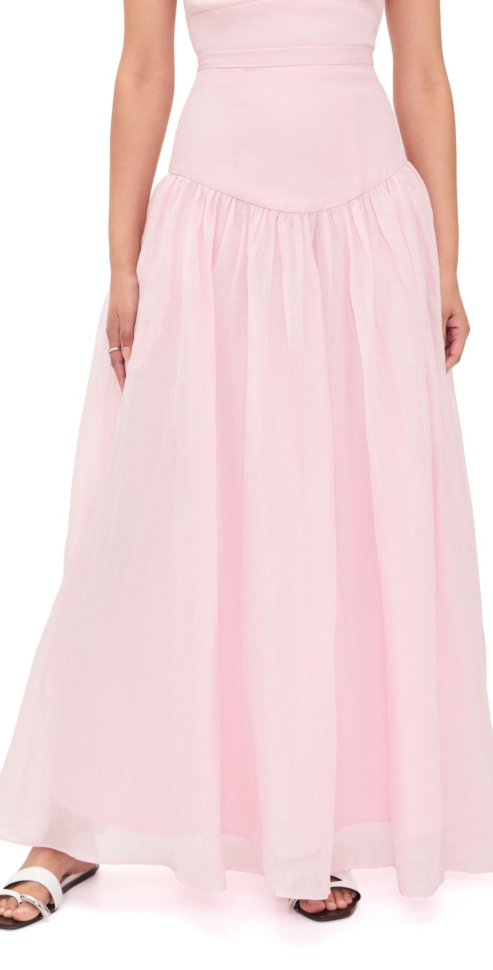 BARDOT Amorette Maxi Skirt Bliss Pink 10