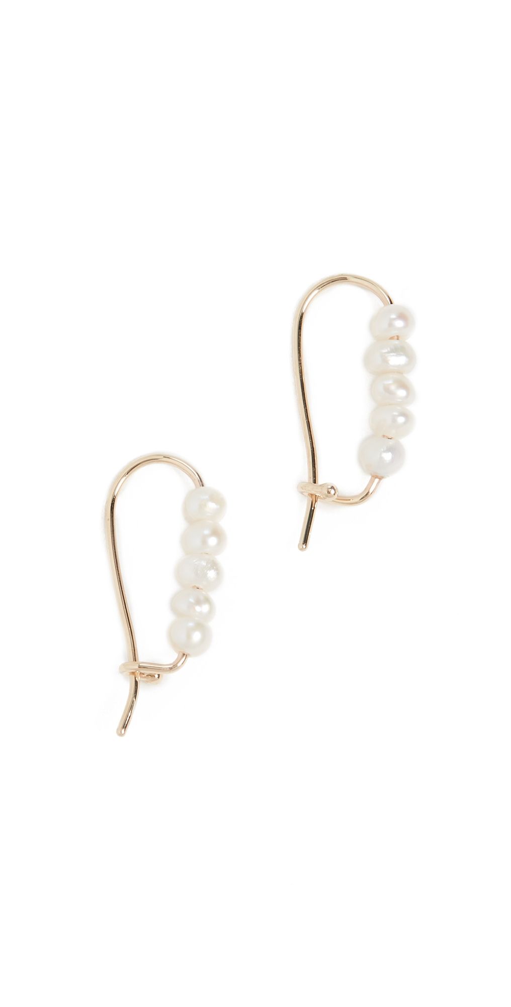 Ariel Gordon Jewelry 14k Stickpin Studs Pearl One Size