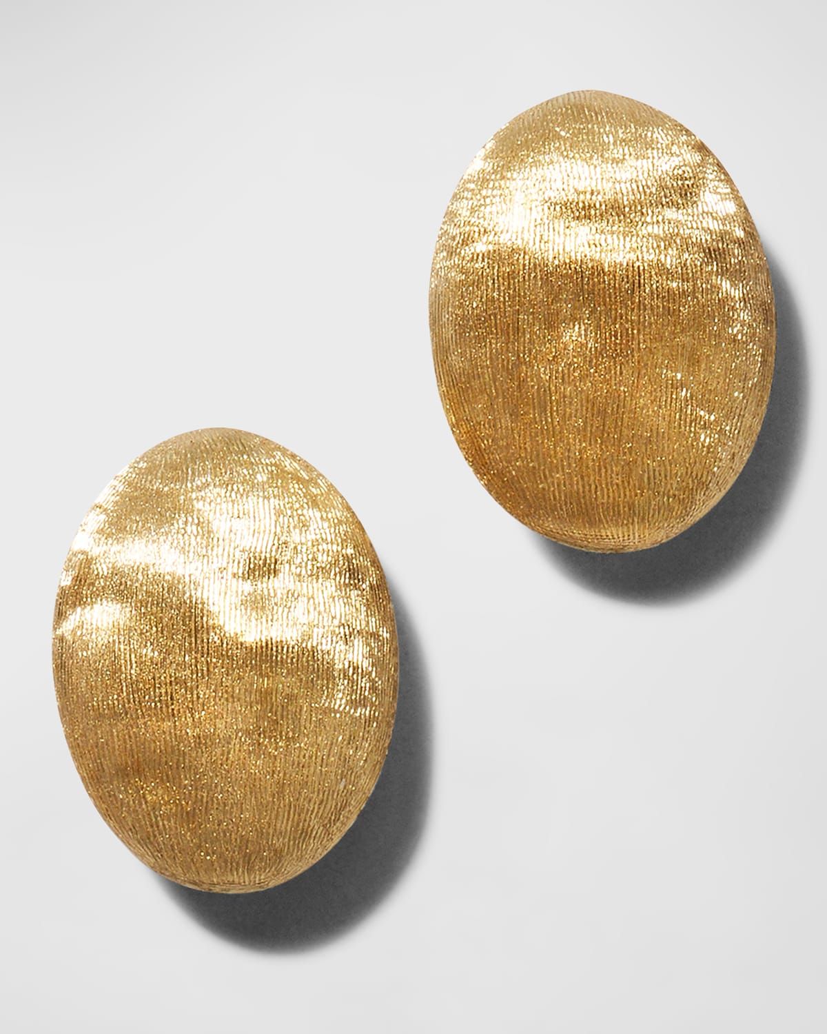 Large Siviglia Stud Earrings in 18k Gold