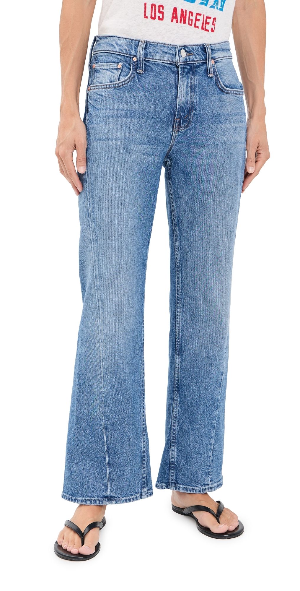 MOTHER Petite Lil Bookie Twist Skimp Jeans Just An Animal 31