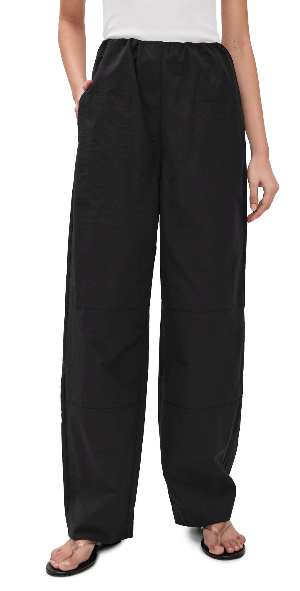 Paris Georgia Cocoon Track Pants Black XS