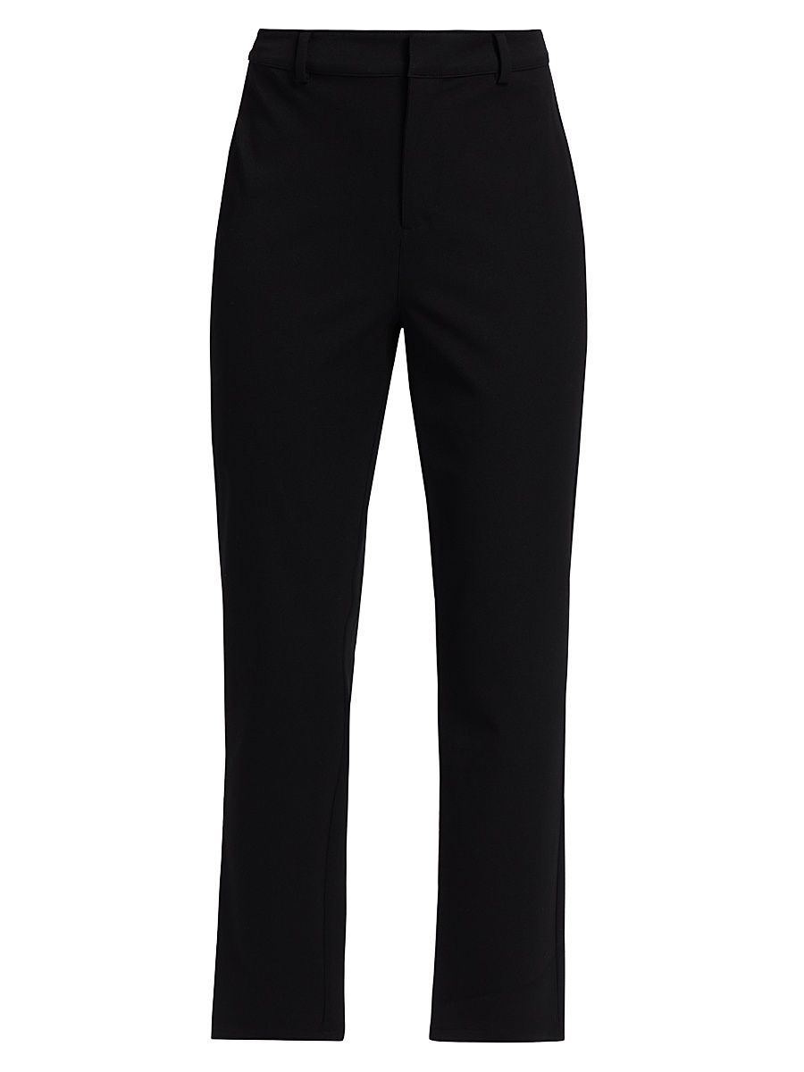 Women's Ketra Baby Bootcut Crop Trousers - Black - Size 14