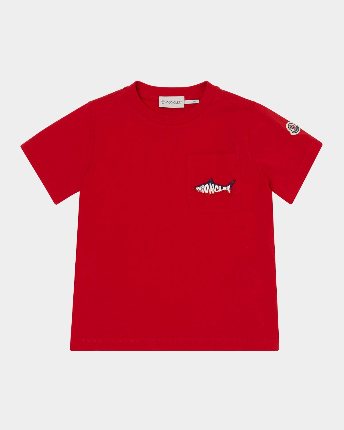 Boy & apos;s Shark Logo Short-Sleeve T-Shirt, Size 4-6