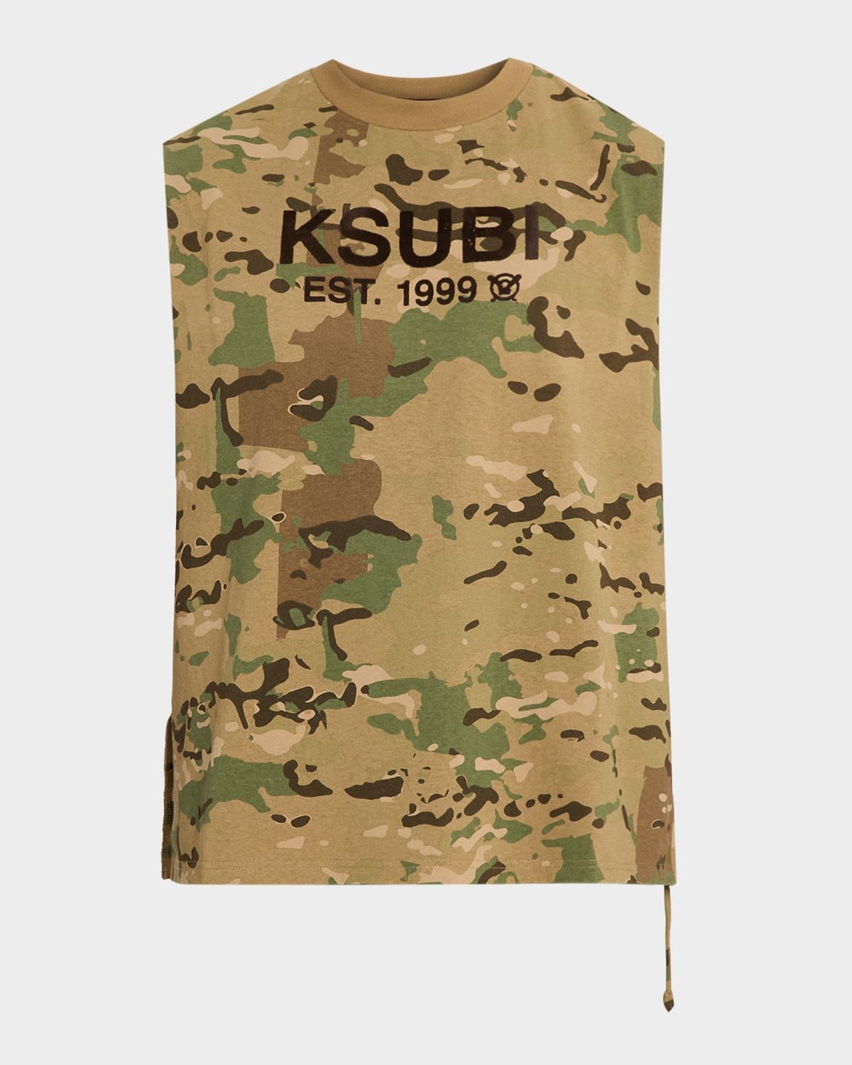 Men & apos;s Woodland Ekcess Camouflage Sleeveless T-Shirt