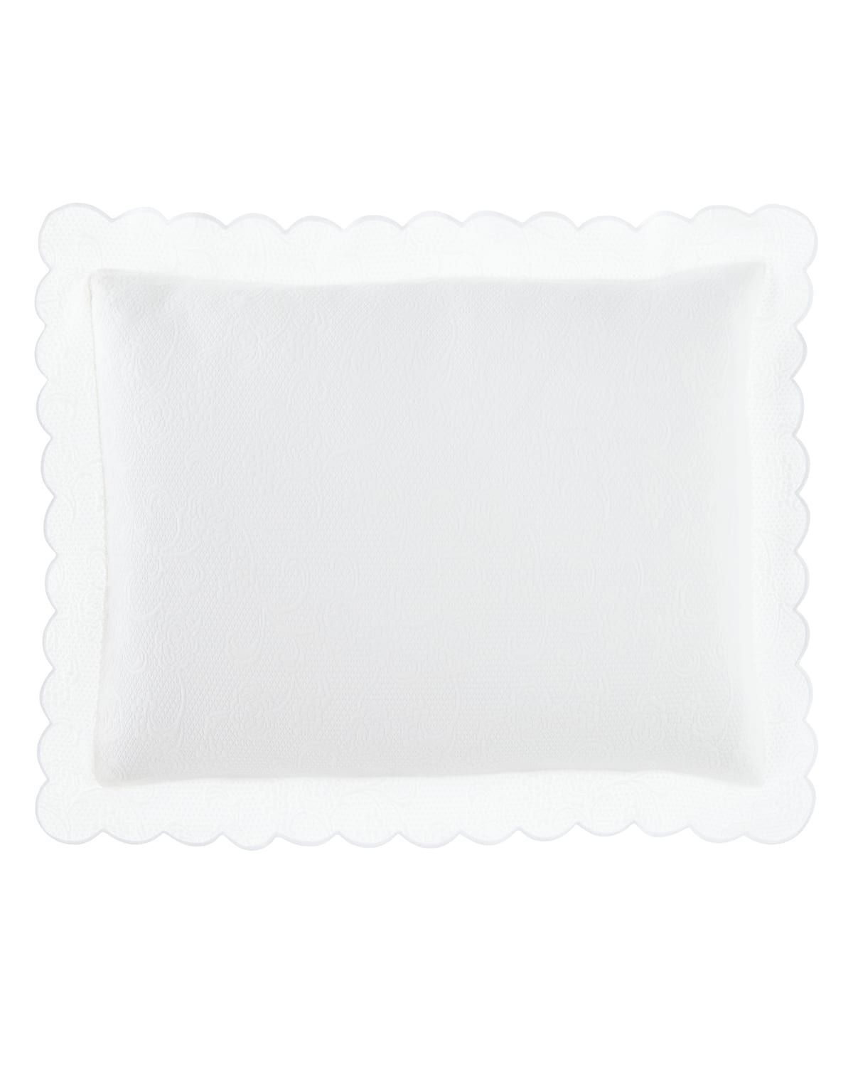 Alice King Floral Matelasse Sham