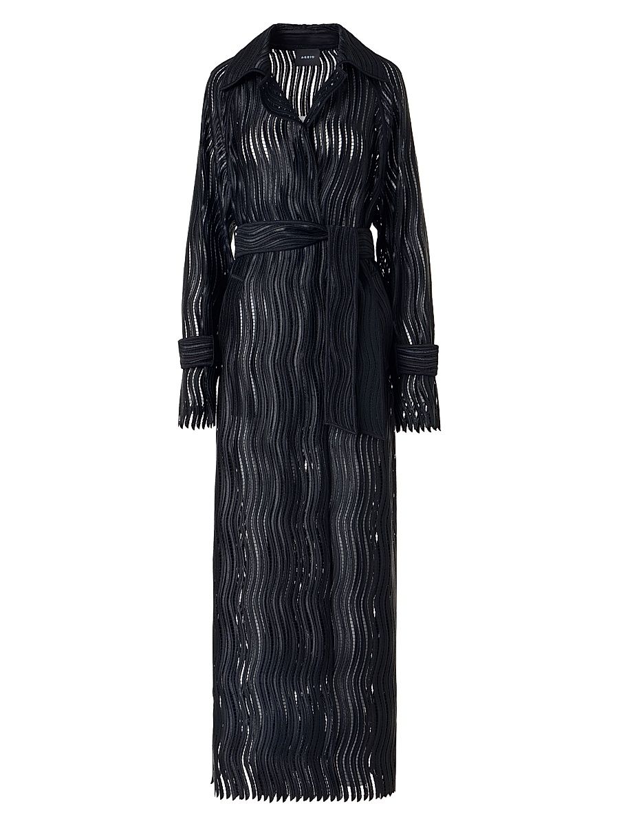 Women's Estelle Techno-Wave Guipire Coat - Black - Size 8