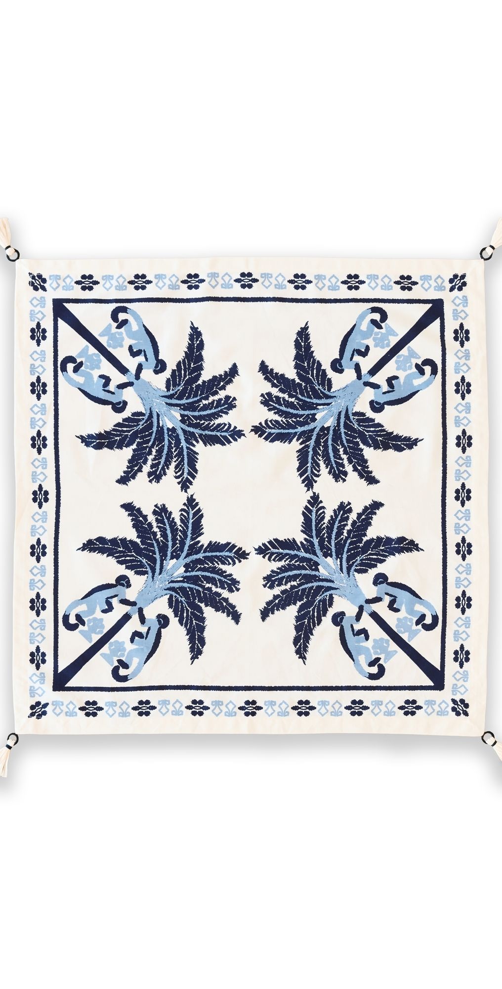 Johanna Ortiz Deep Navy Ikat Amazónico Napkins Deep Navy One Size
