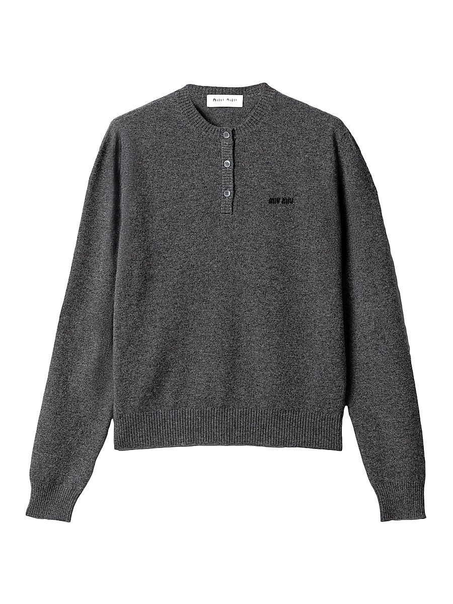 Women's Cashmere Sweater - Grey - Size 2