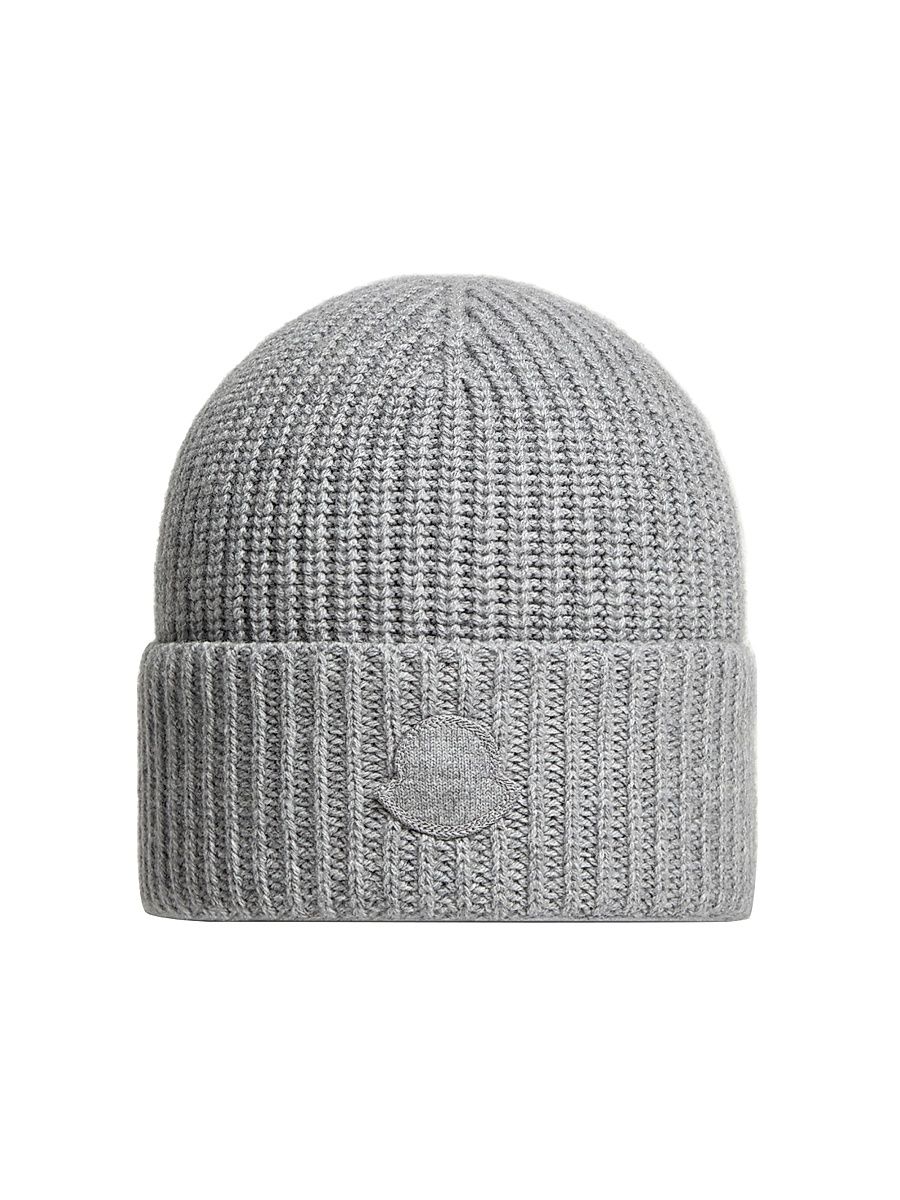Women's Beanie in Cashmere - Gray