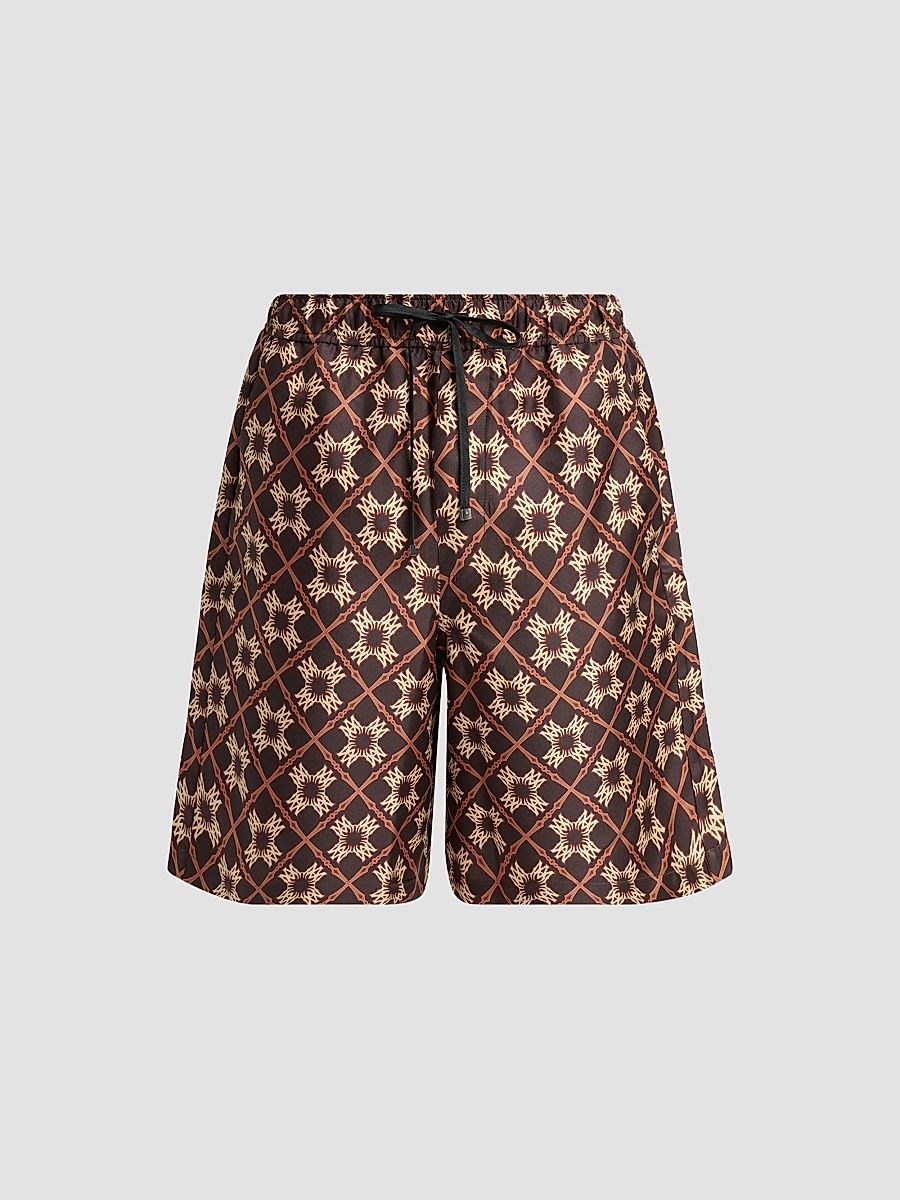 Men's MA Quad Silk Shorts - Husk - Size Medium