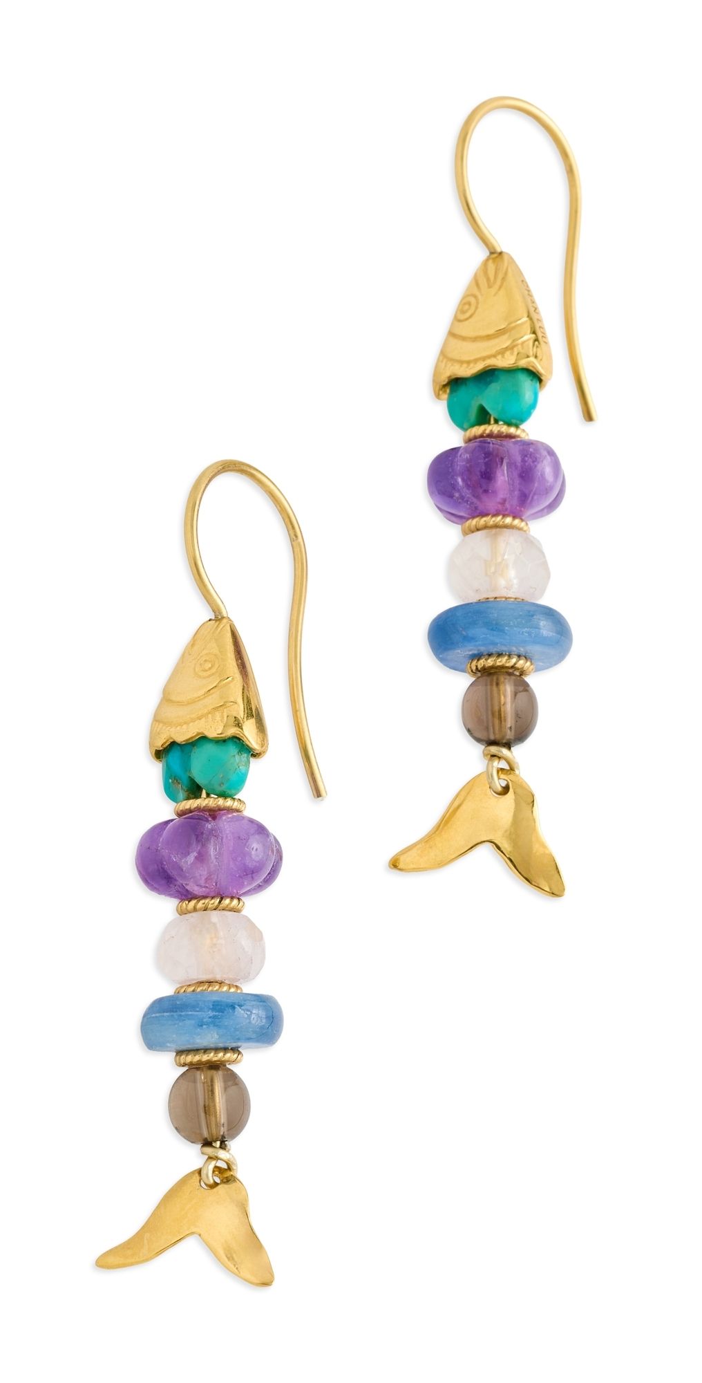 Chan Luu Mini Orris Earrings Multi One Size