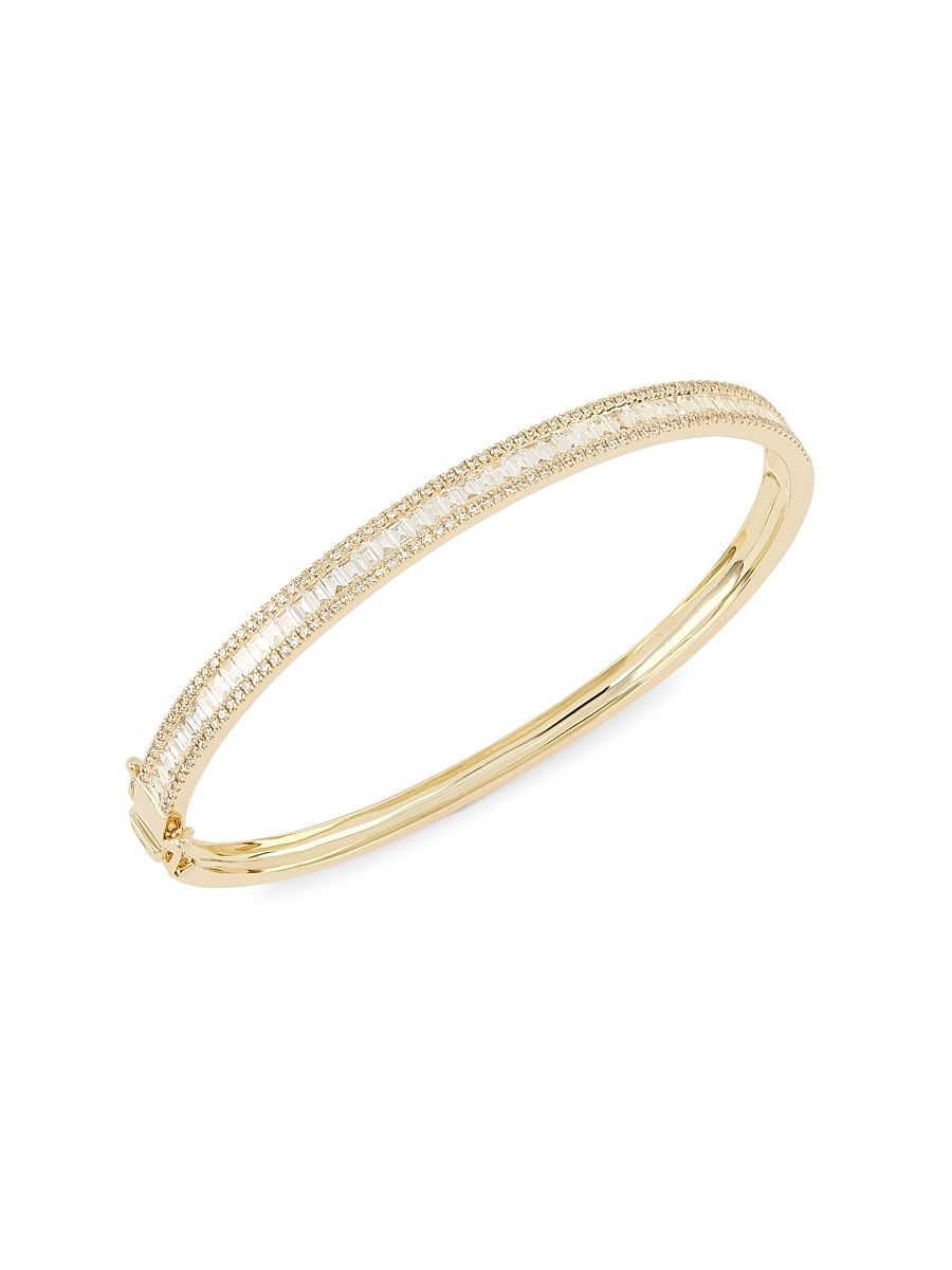 Women's 14K Yellow Gold & 1.74 TCW Diamond Bangle - Yellow Gold