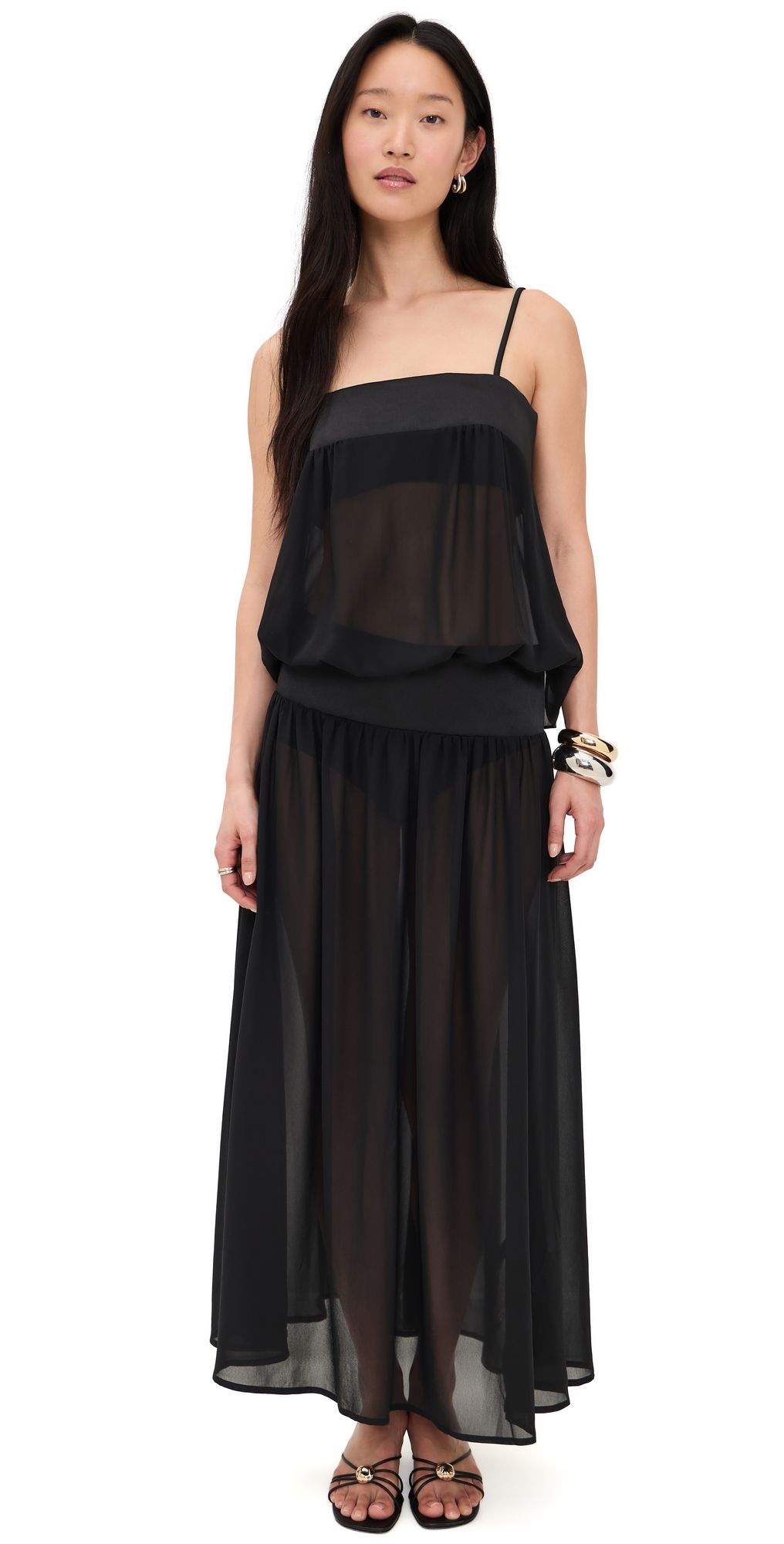 Lioness Gracia Maxi Dress Noir M