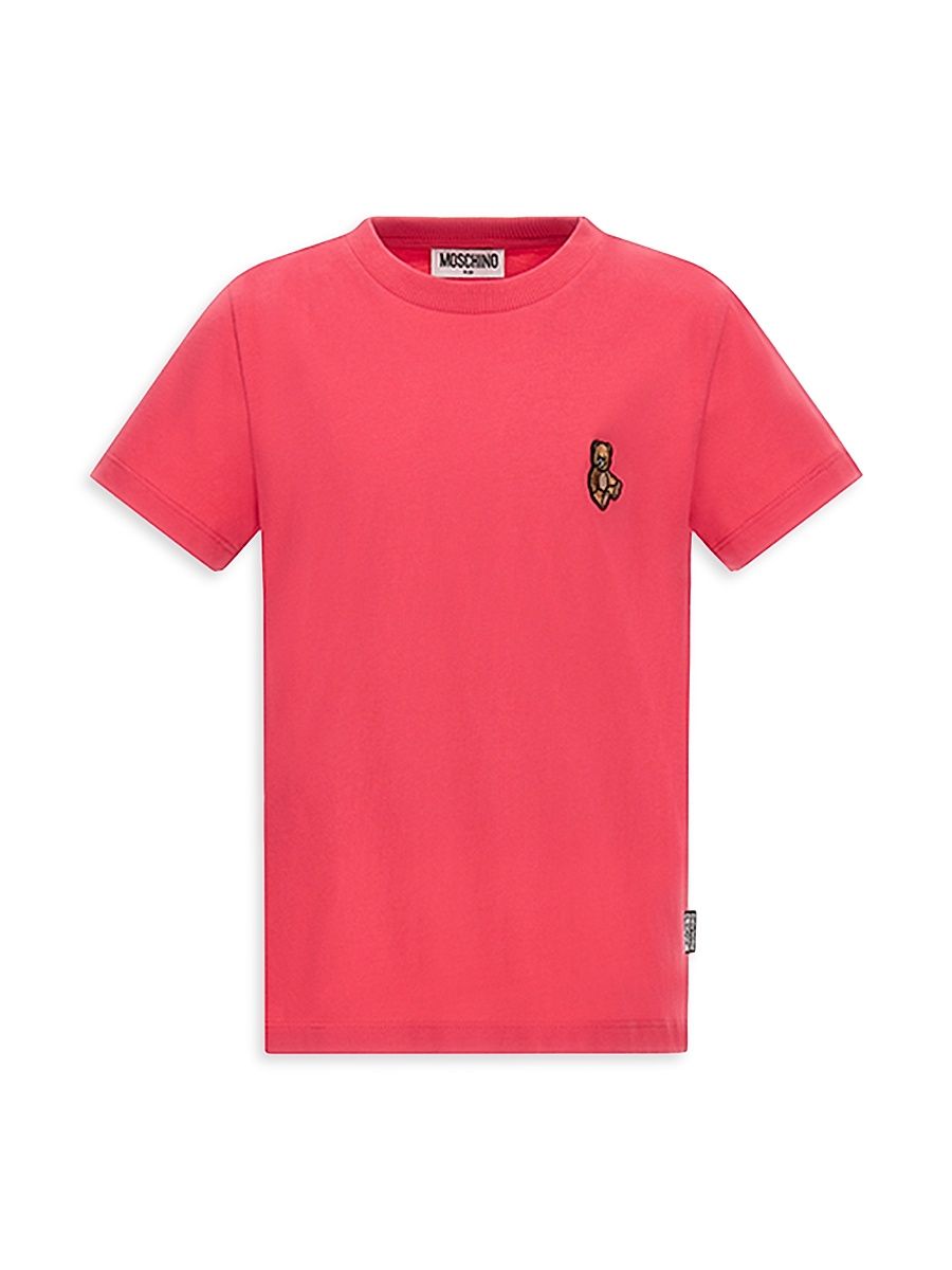 Little Girl's & Girl's Teddy Bear T-Shirt - Raspberry Pink - Size 12