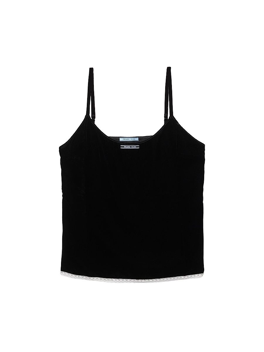 Women's Velvet Top - Black - Size 6