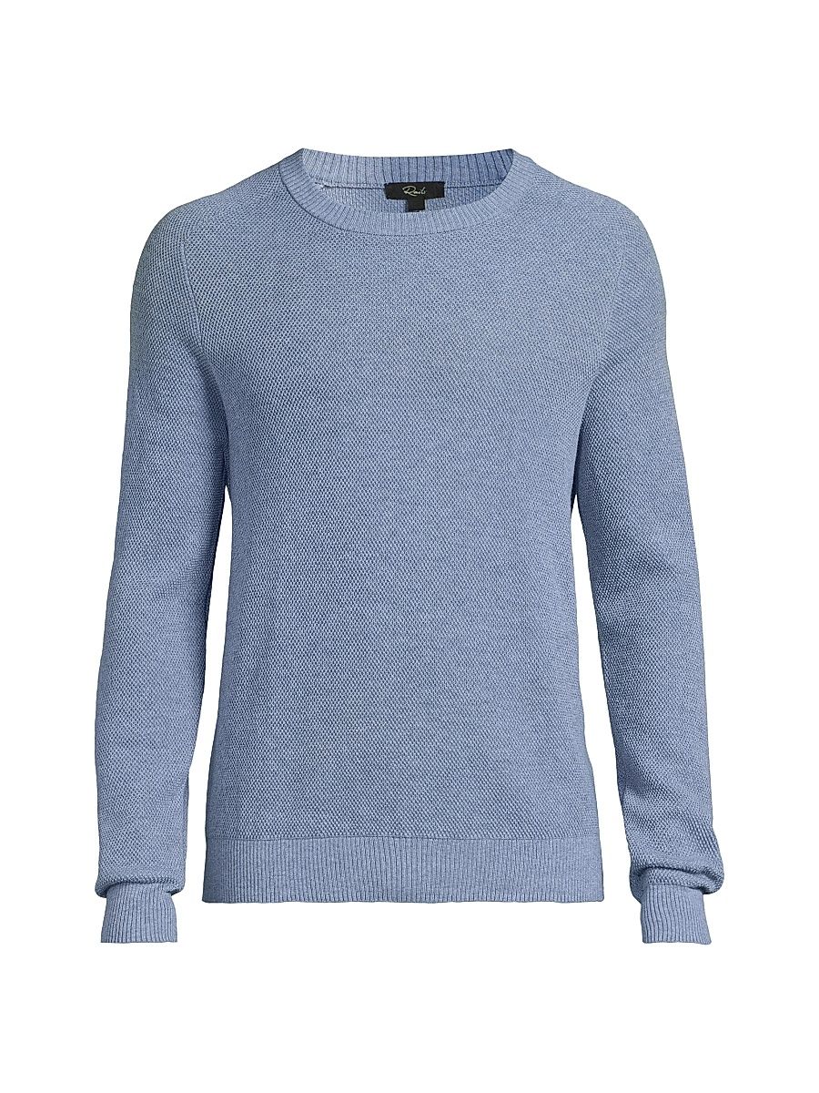 Men's Vann Crewneck Sweater - Light Blue Heather - Size XXL