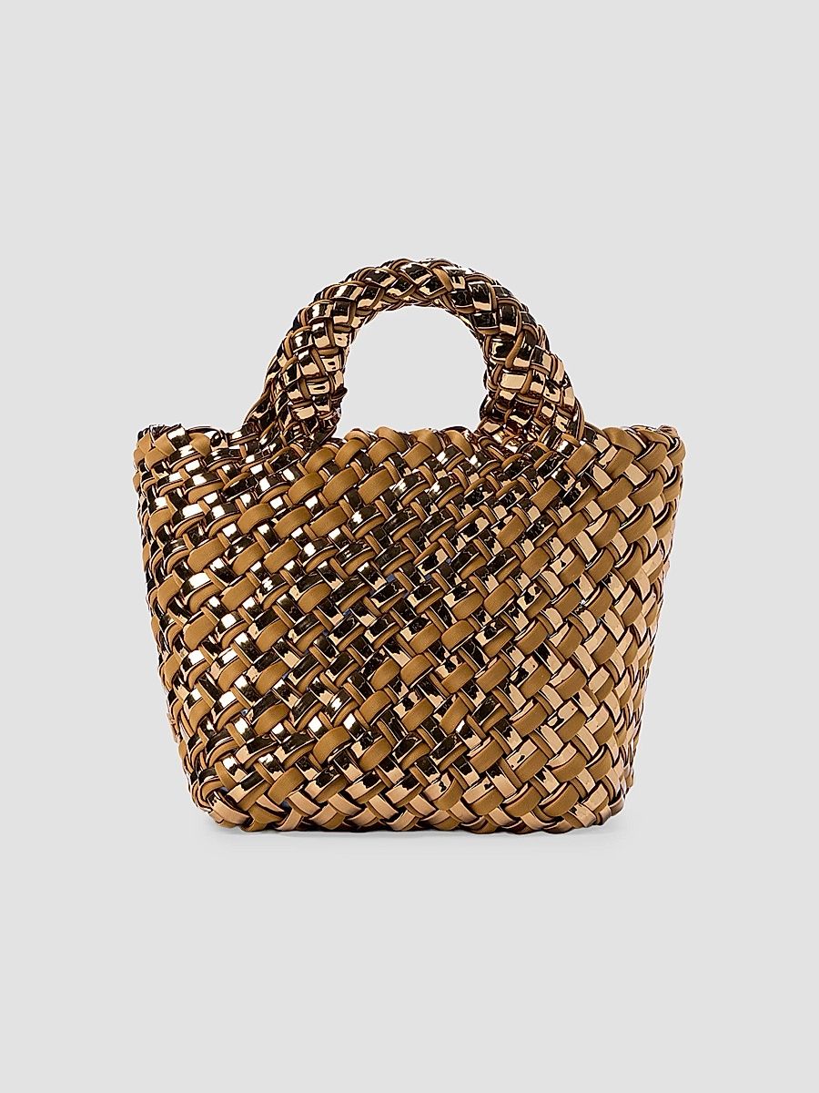 Naghedi Women's St. Barths Petit Double Weave Top Handle Bag - Firenze
