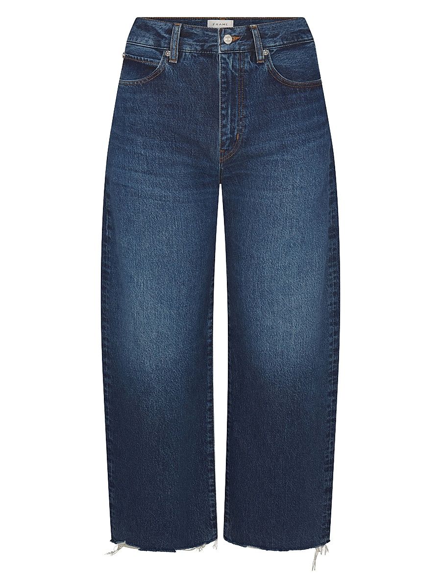 Women's The Bow Barrel-Leg Jeans - Acumen New Fray - Size 31