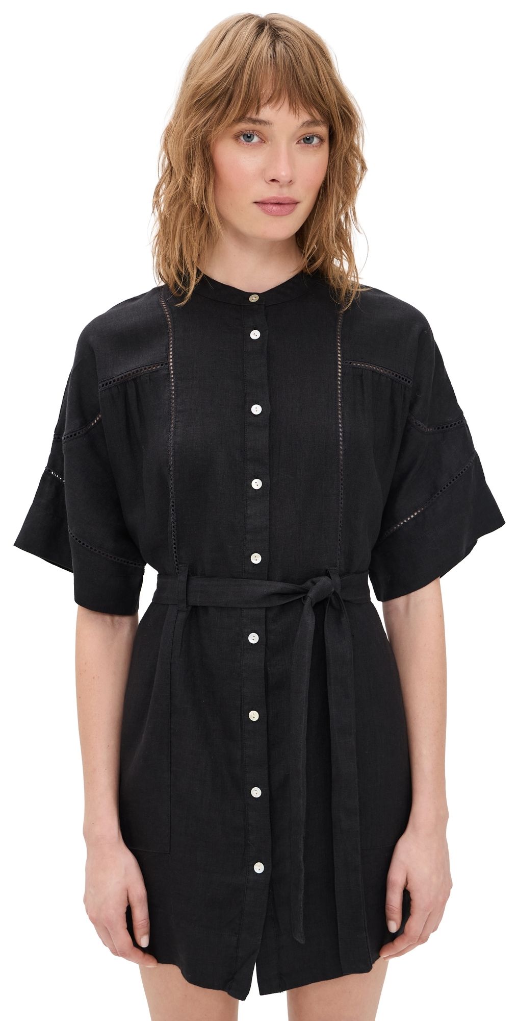 Faherty Luna Dress Black L