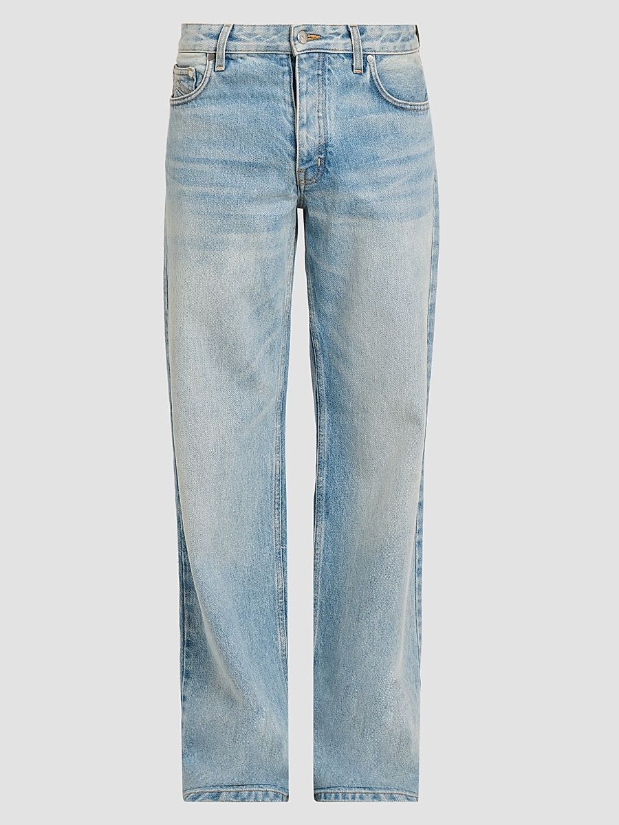 Rhude Men's 90S Straight-Leg Jeans - Oasis Indigo - Size 36