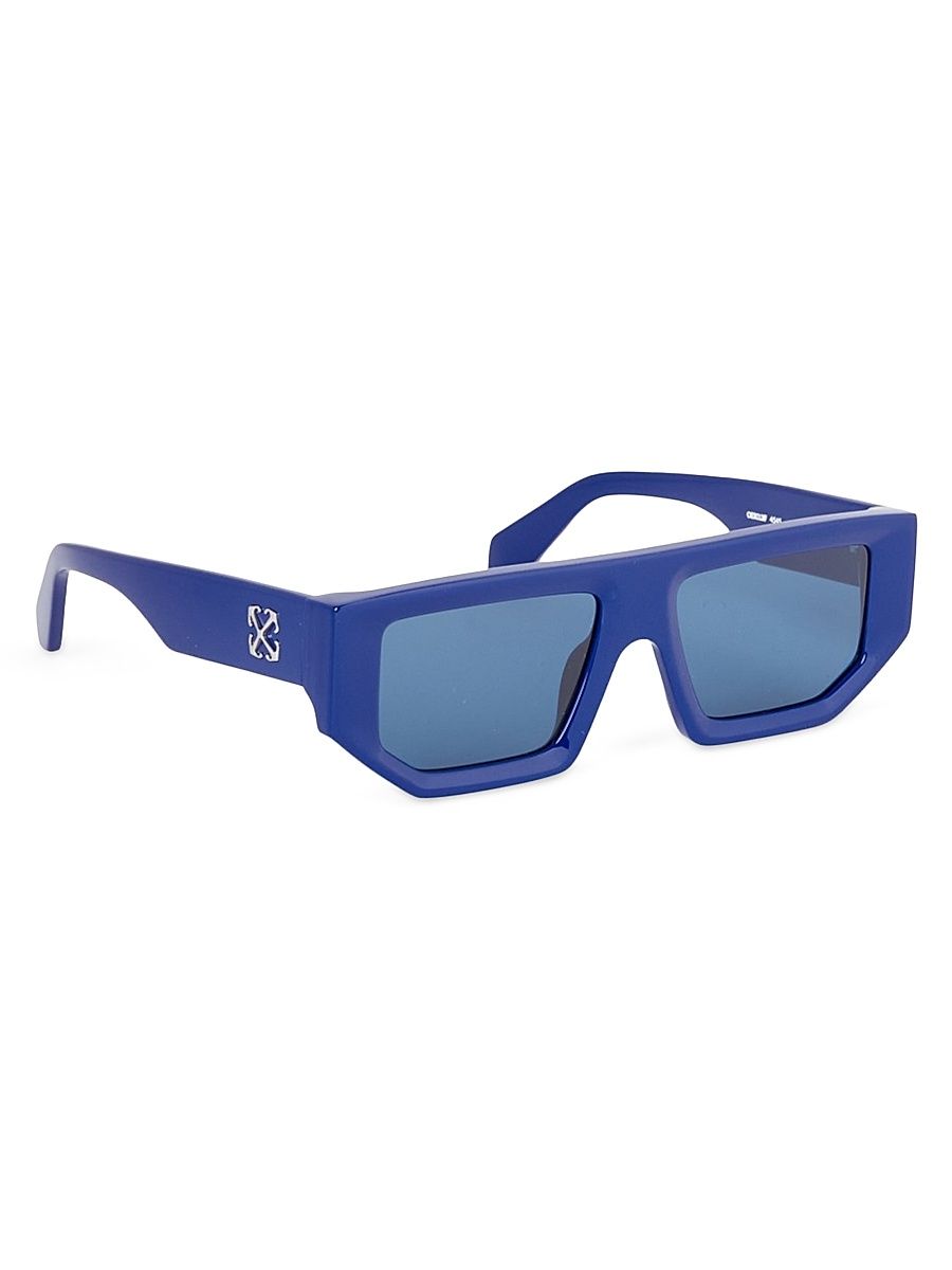 Men's Vancouver 53MM Acetate Sunglasses - Cobalt Light Blue