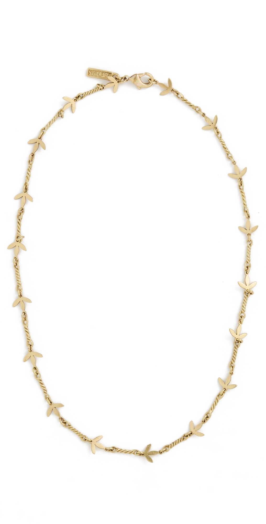 ALÉMAIS Le Jardin Twist Chain Necklace Gold One Size