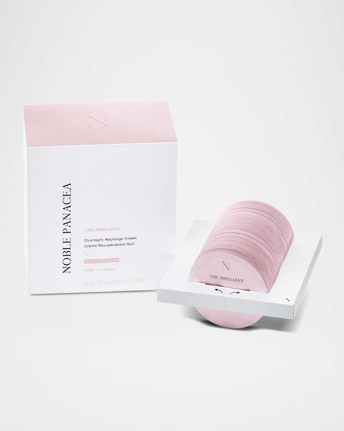 The Brilliant Overnight Recharge Cream Refills, 30 Doses