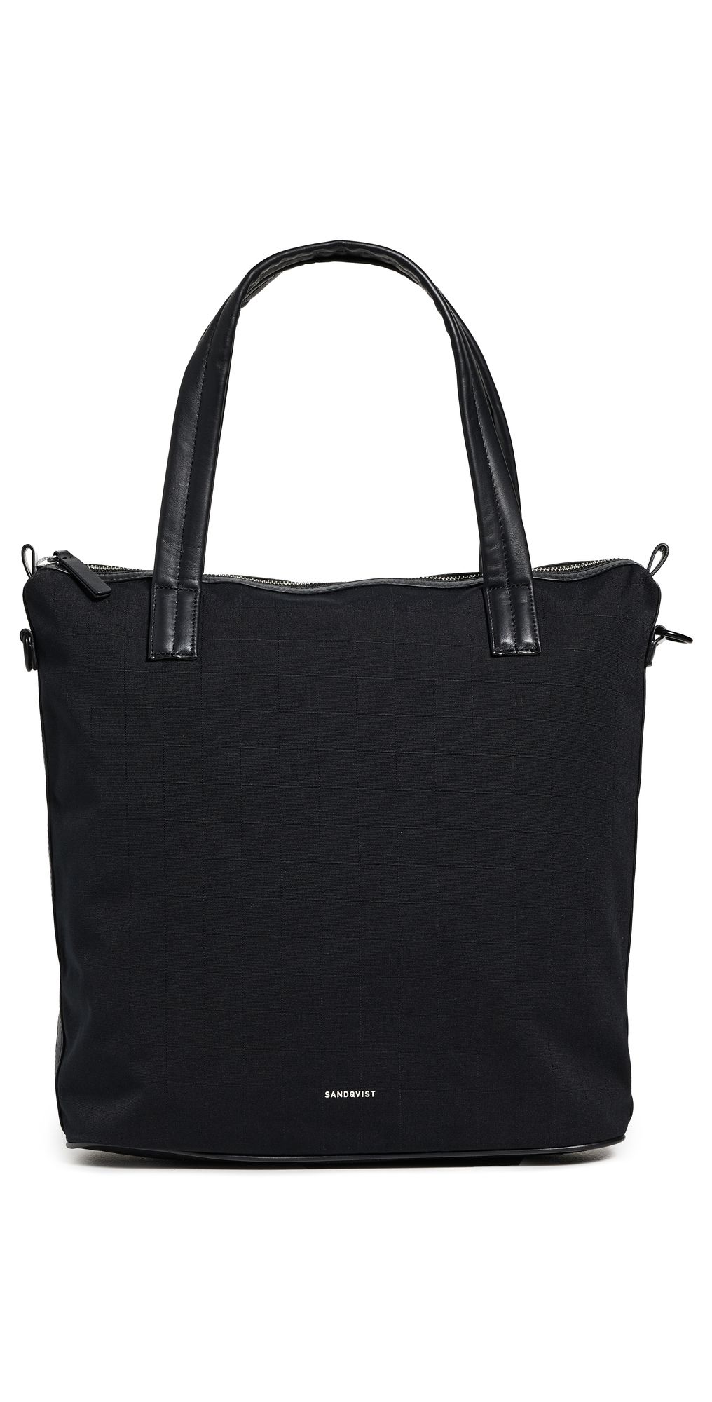 Sandqvist Everyday Zipper Tote Bag Black One Size