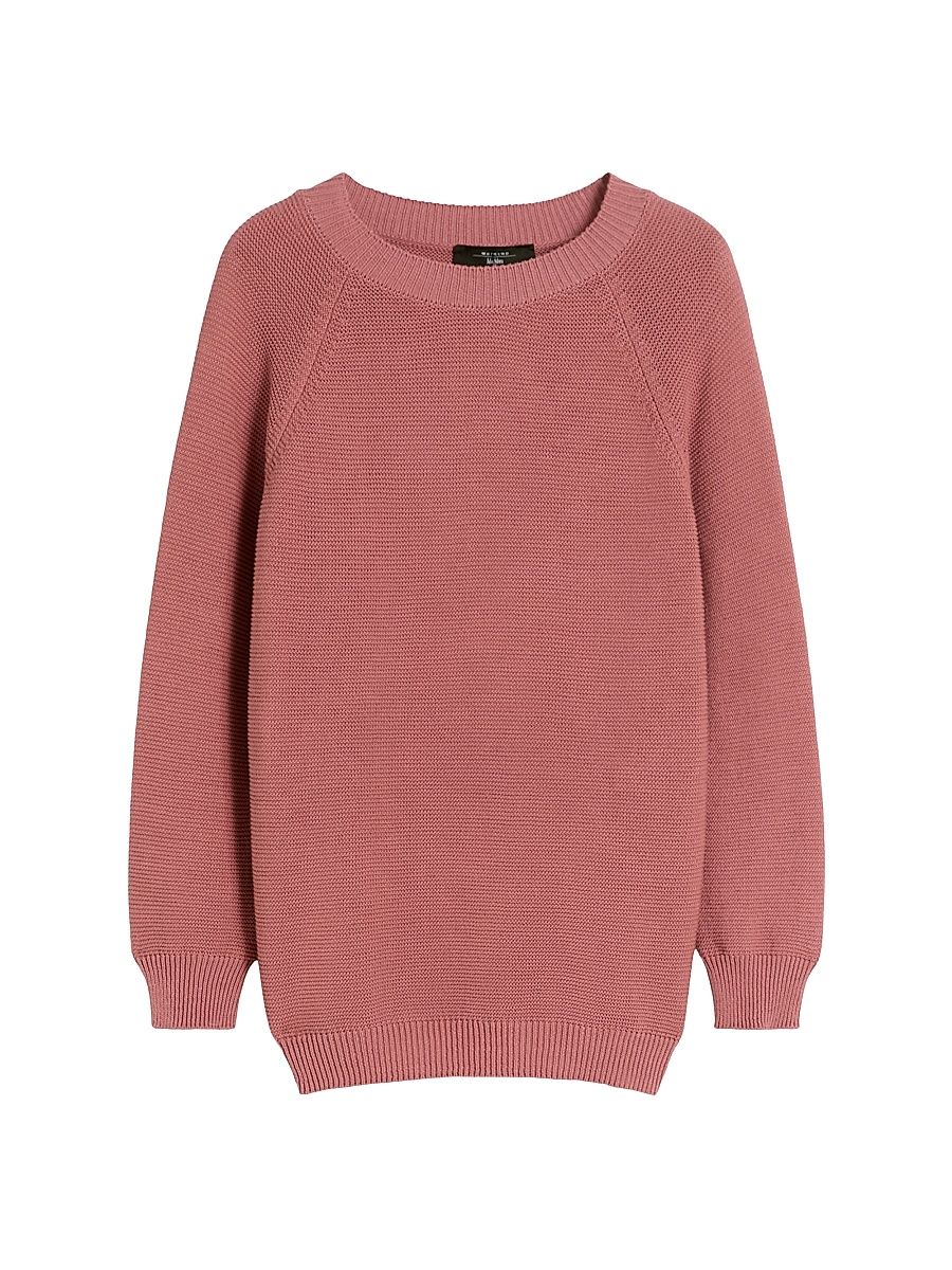 Women's Cotton Sweater - Antique Rose - Size XL