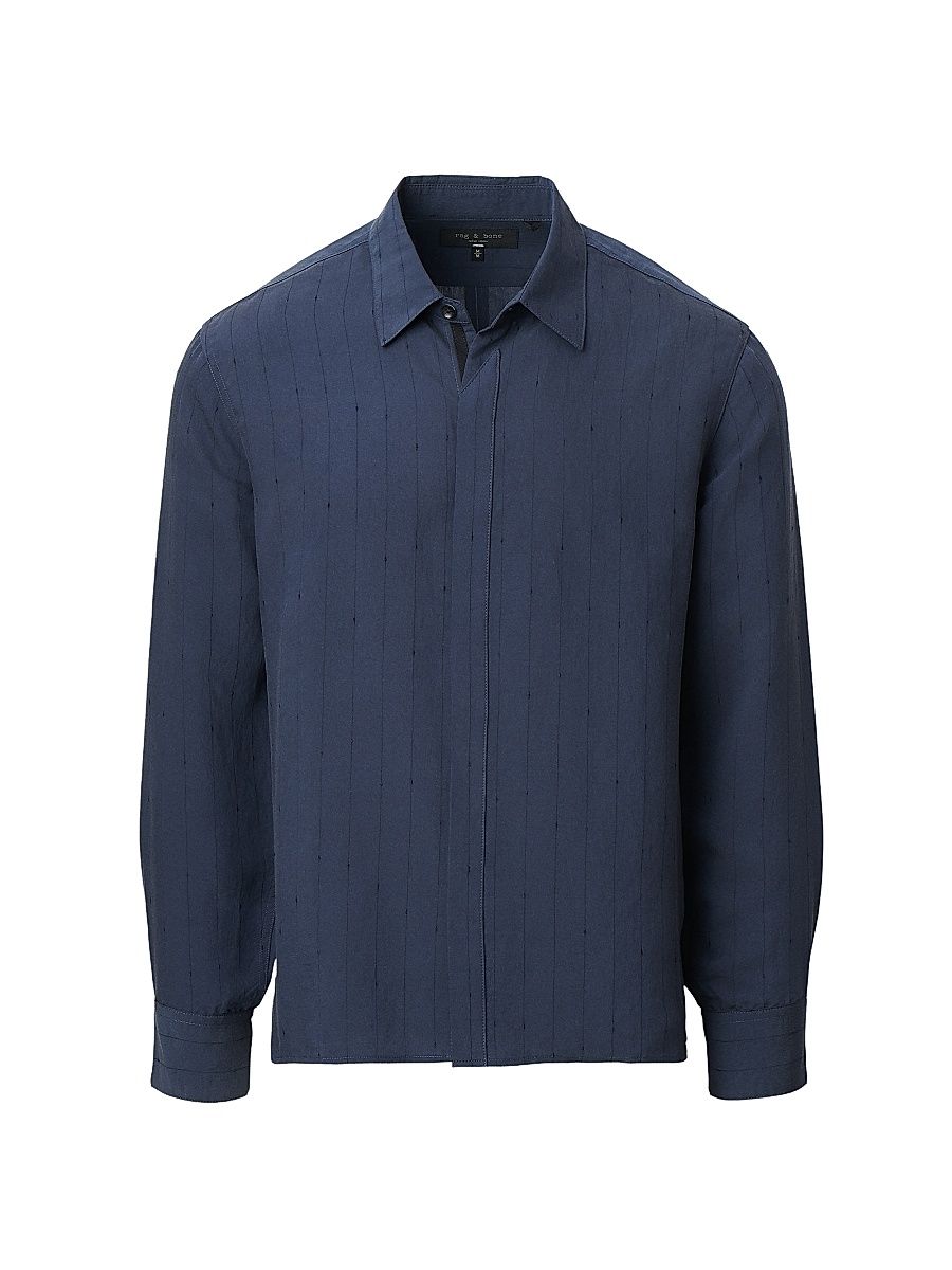 Men's Dalton Jacquard Shirt - Salute - Size Large