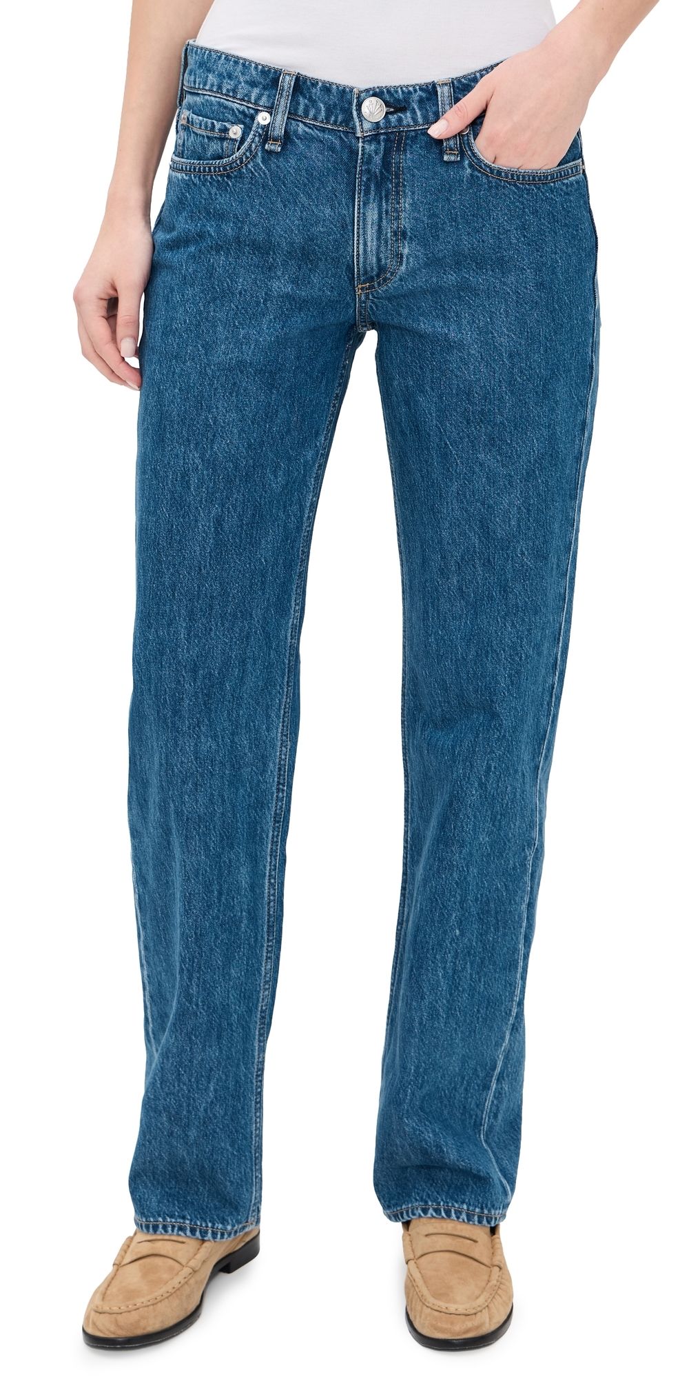 rag & bone Harlow Jeans Park 34