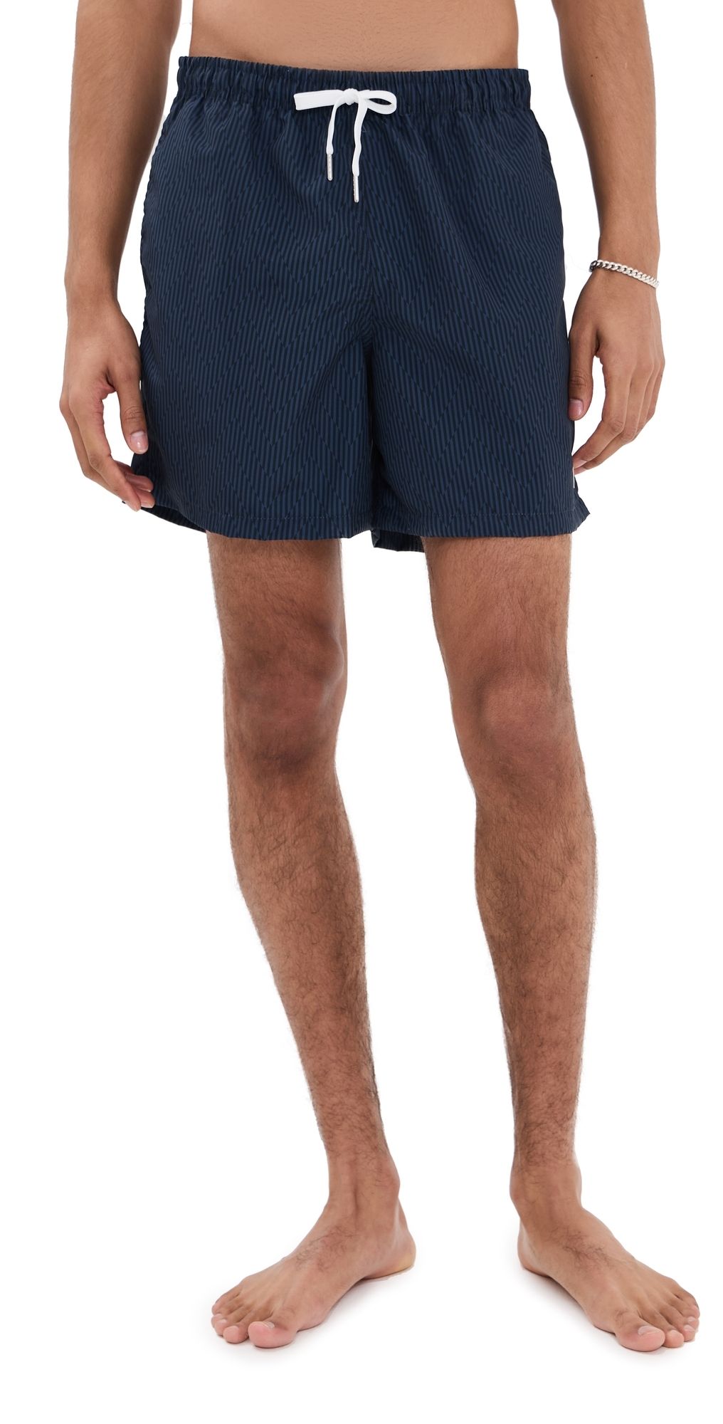 Bather Midnight Crescendo Swim Trunks 5 Navy L