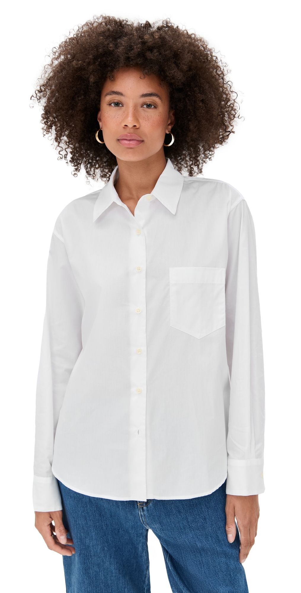 Jamie Haller The Weekend Shirt White L