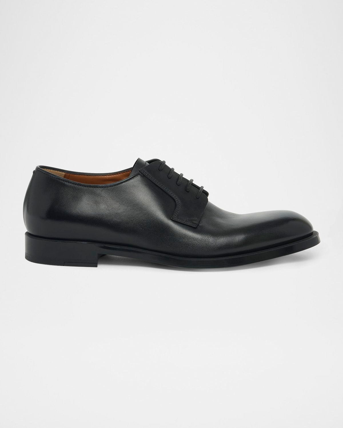 Men & apos;s Leather Lace-Up Derby Loafers